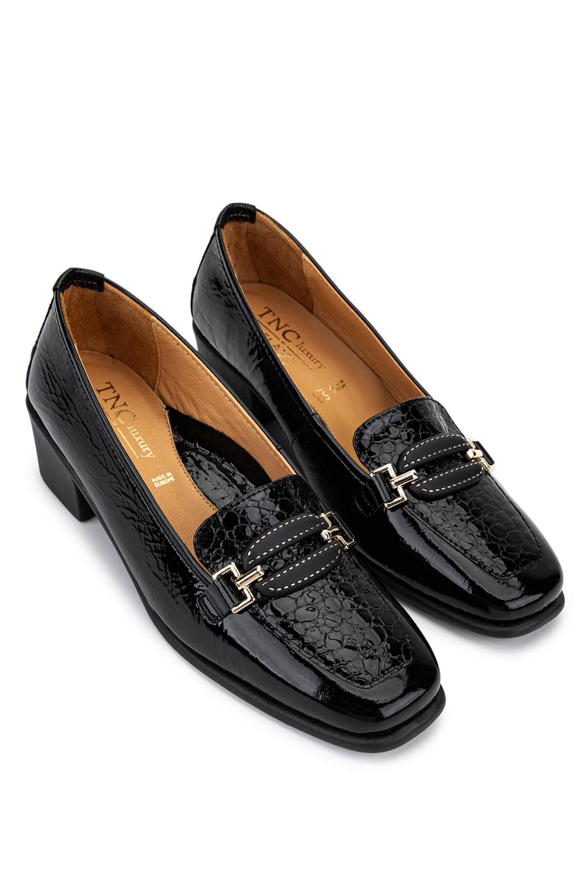 Relax Anatomic Kadın Hakiki Deri Siyah Comfort Ayakkabı