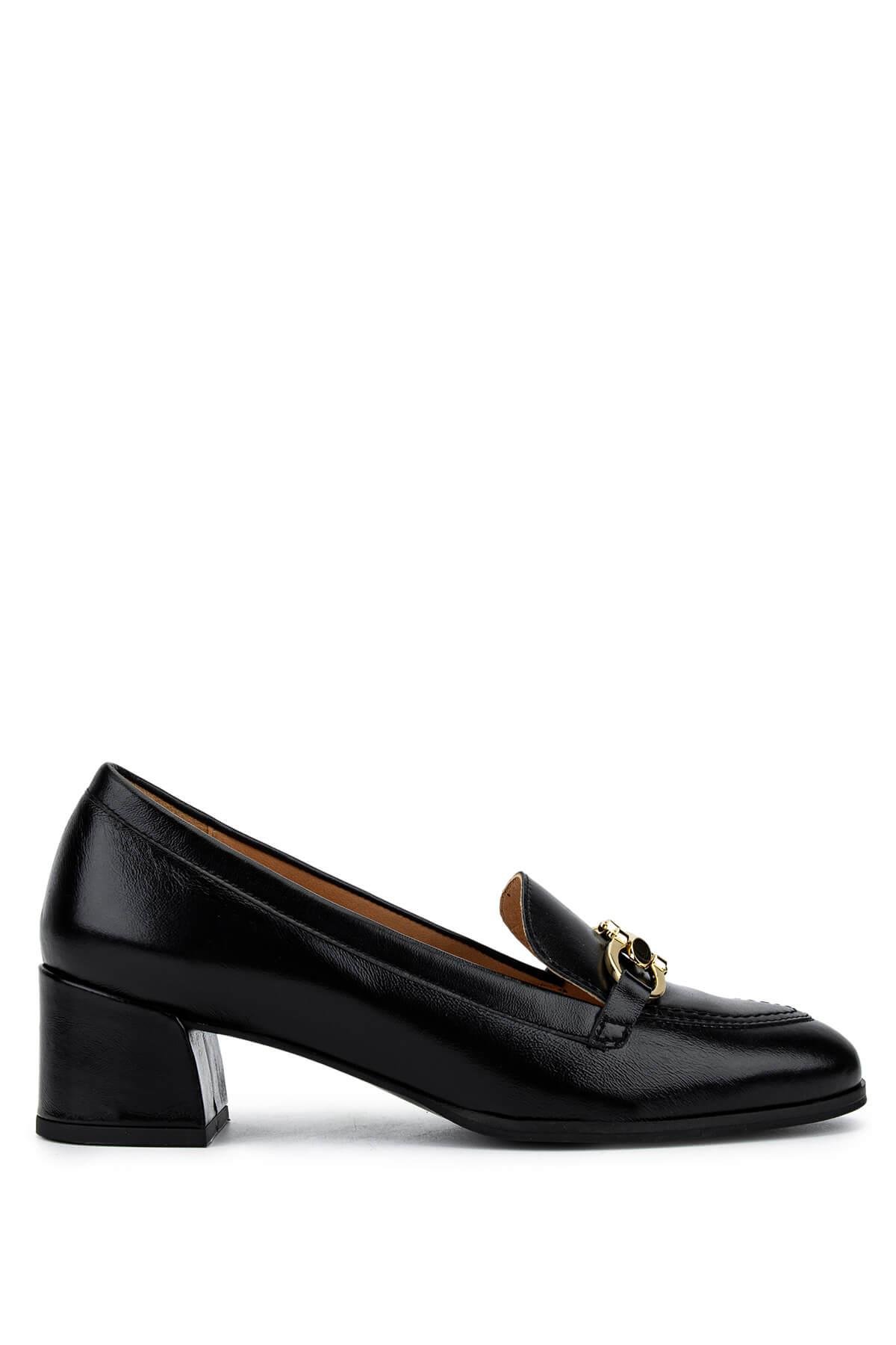 Relax Anatomic Kadın Hakiki Deri Siyah Comfort Ayakkabı