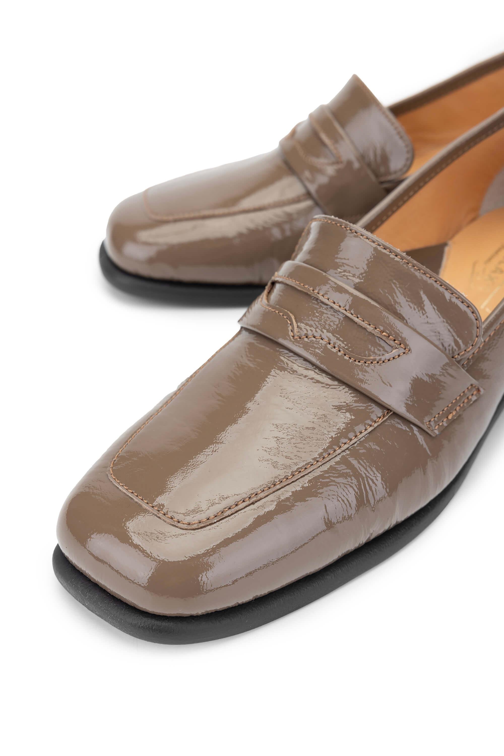 Relax Anatomic Kadın Hakiki Deri Taupe Comfort Ayakkabı