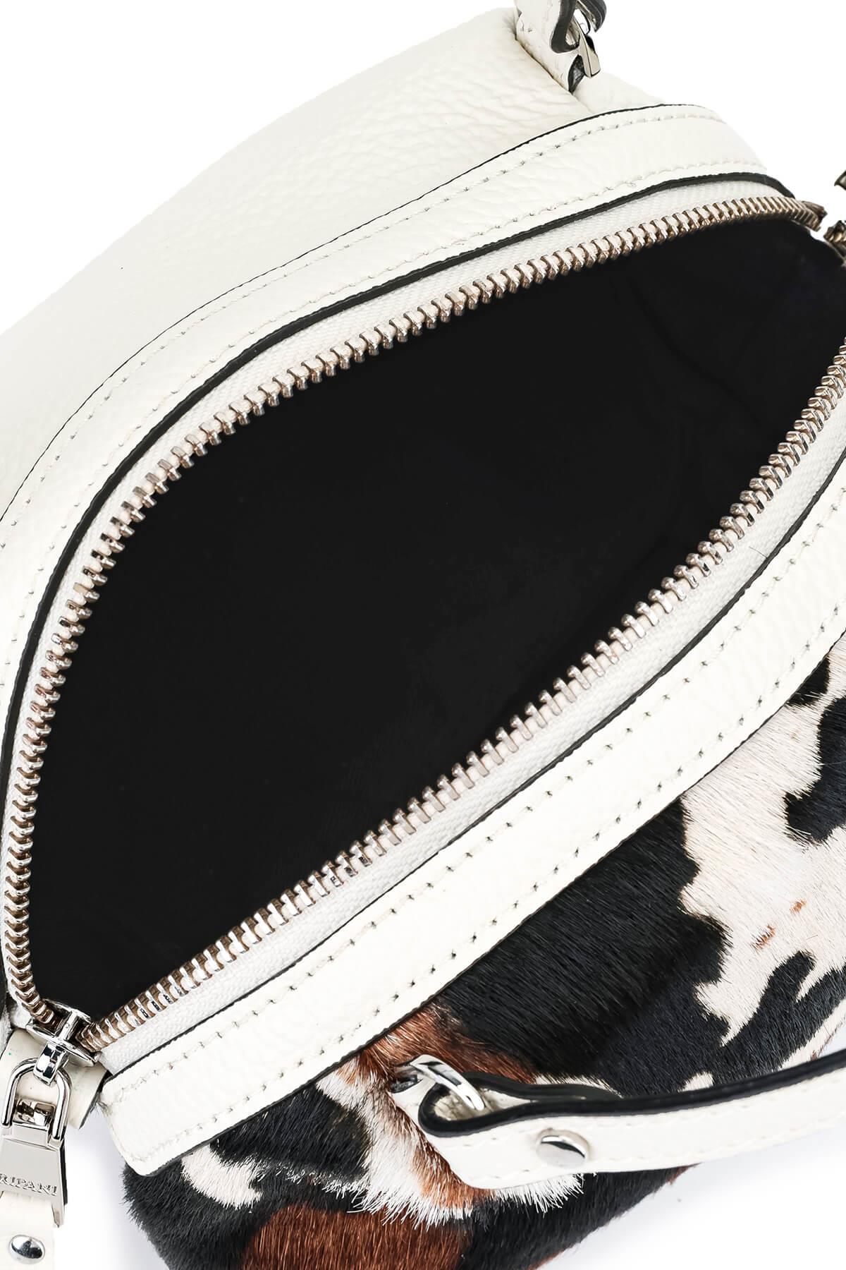 Ripani Kadın Hakiki Deri Beyaz Omuz Çanta