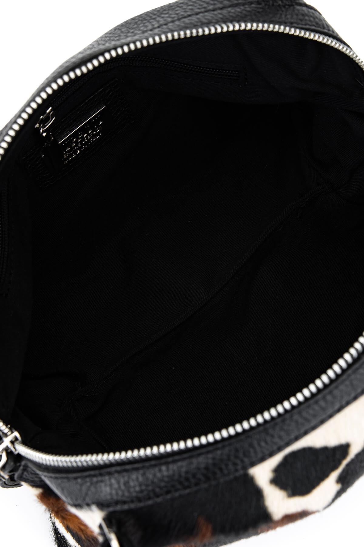 Ripani Kadın Hakiki Deri Siyah Omuz Çanta