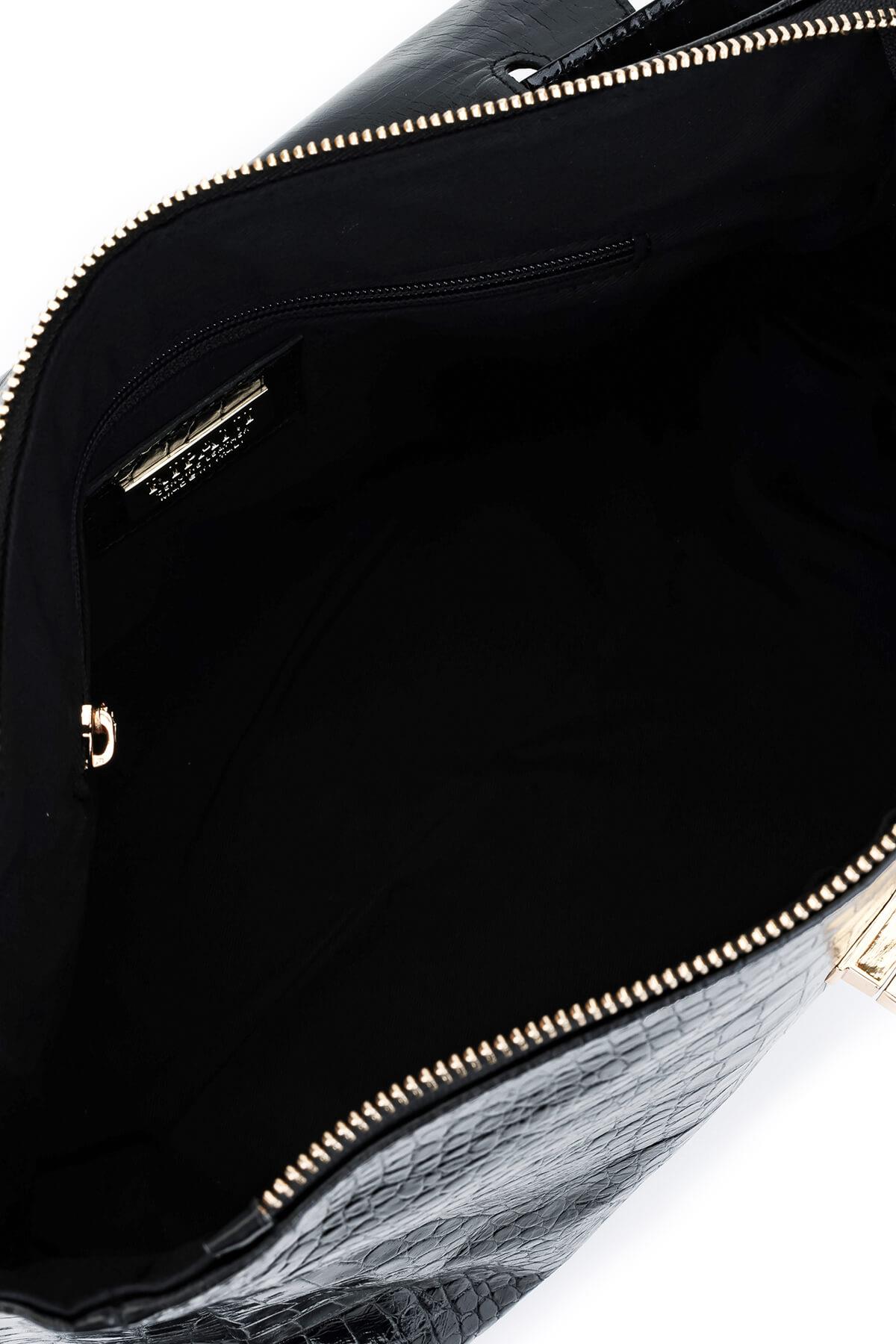 Ripani Kadın Hakiki Deri Siyah Omuz Çanta