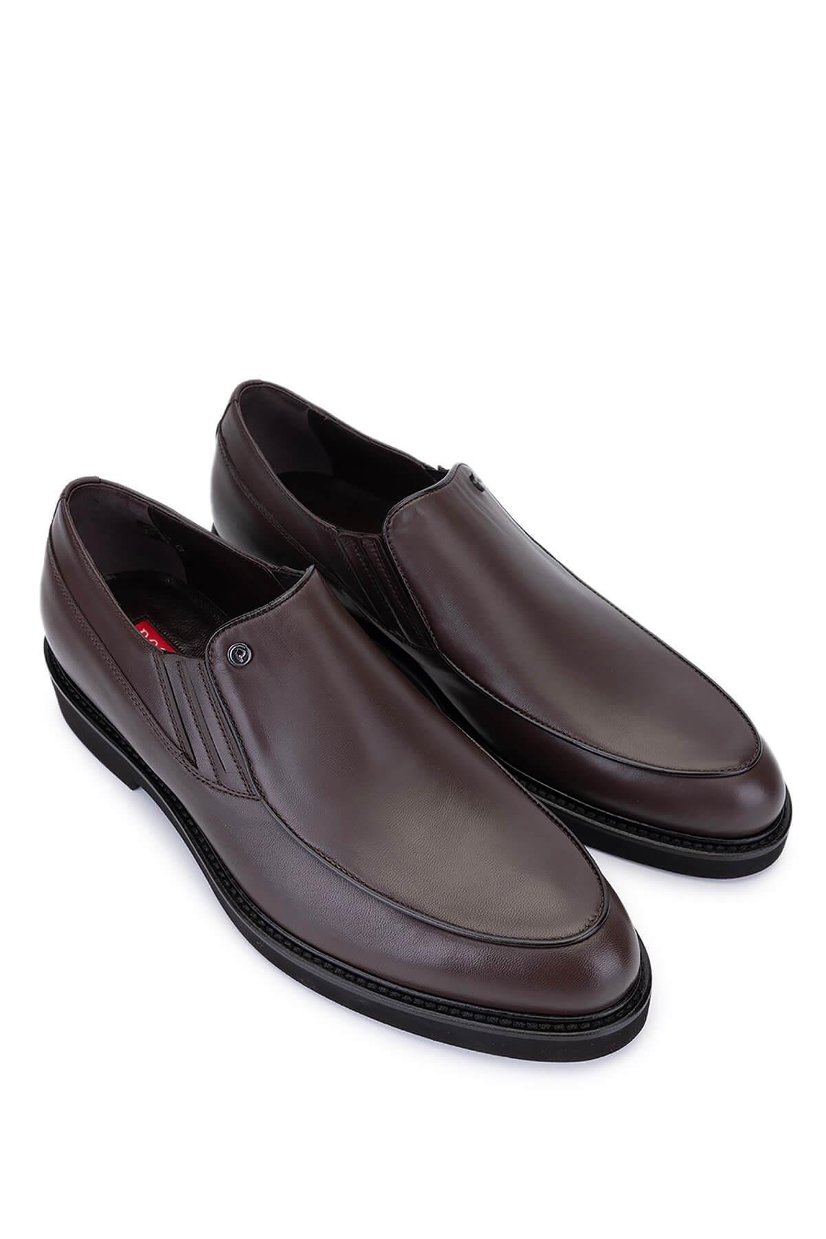 Rossi Erkek Hakiki Deri Kahverengi Klasik Ayakkabı