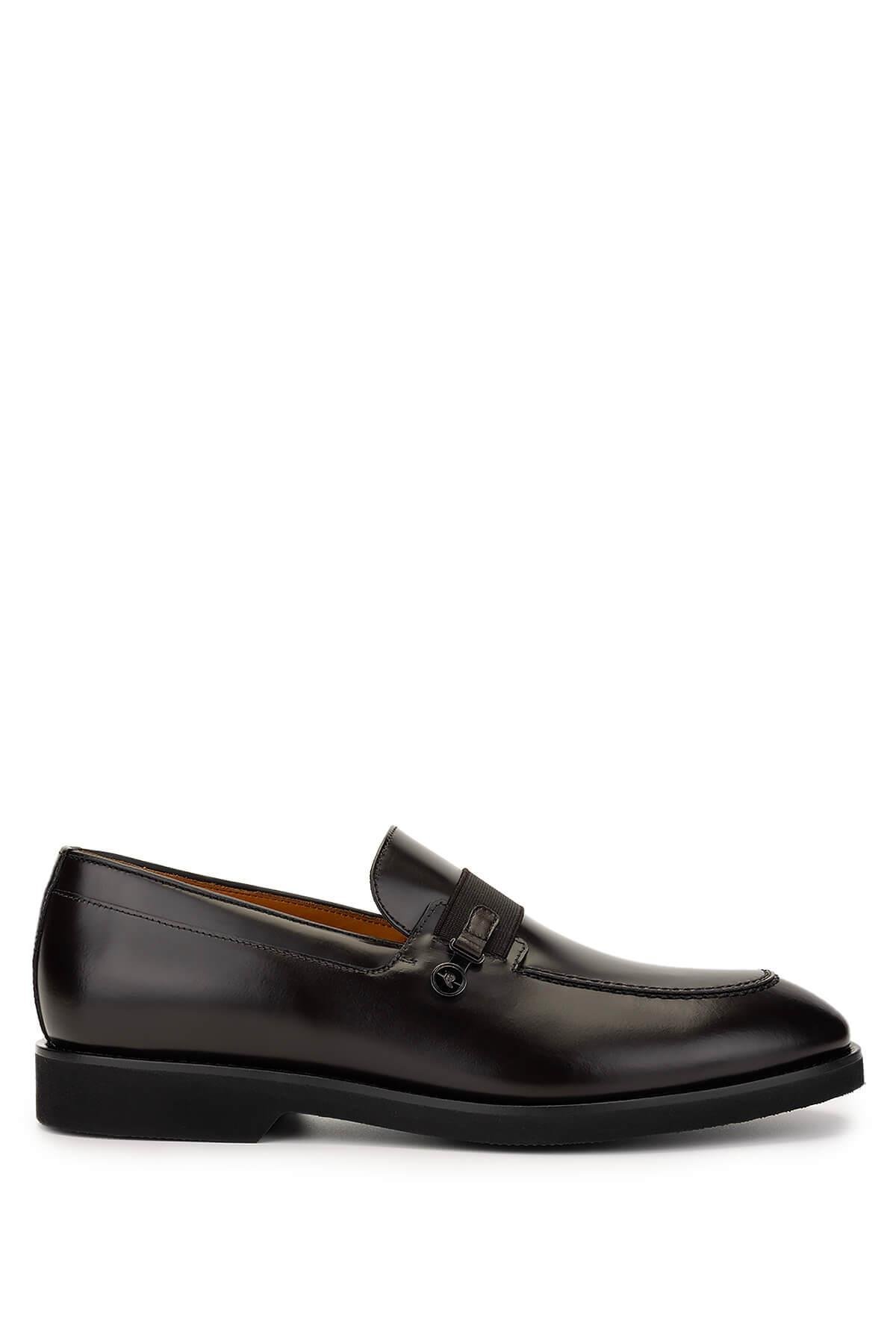 ROSSI Erkek Hakiki Deri Kahverengi Klasik Ayakkabı