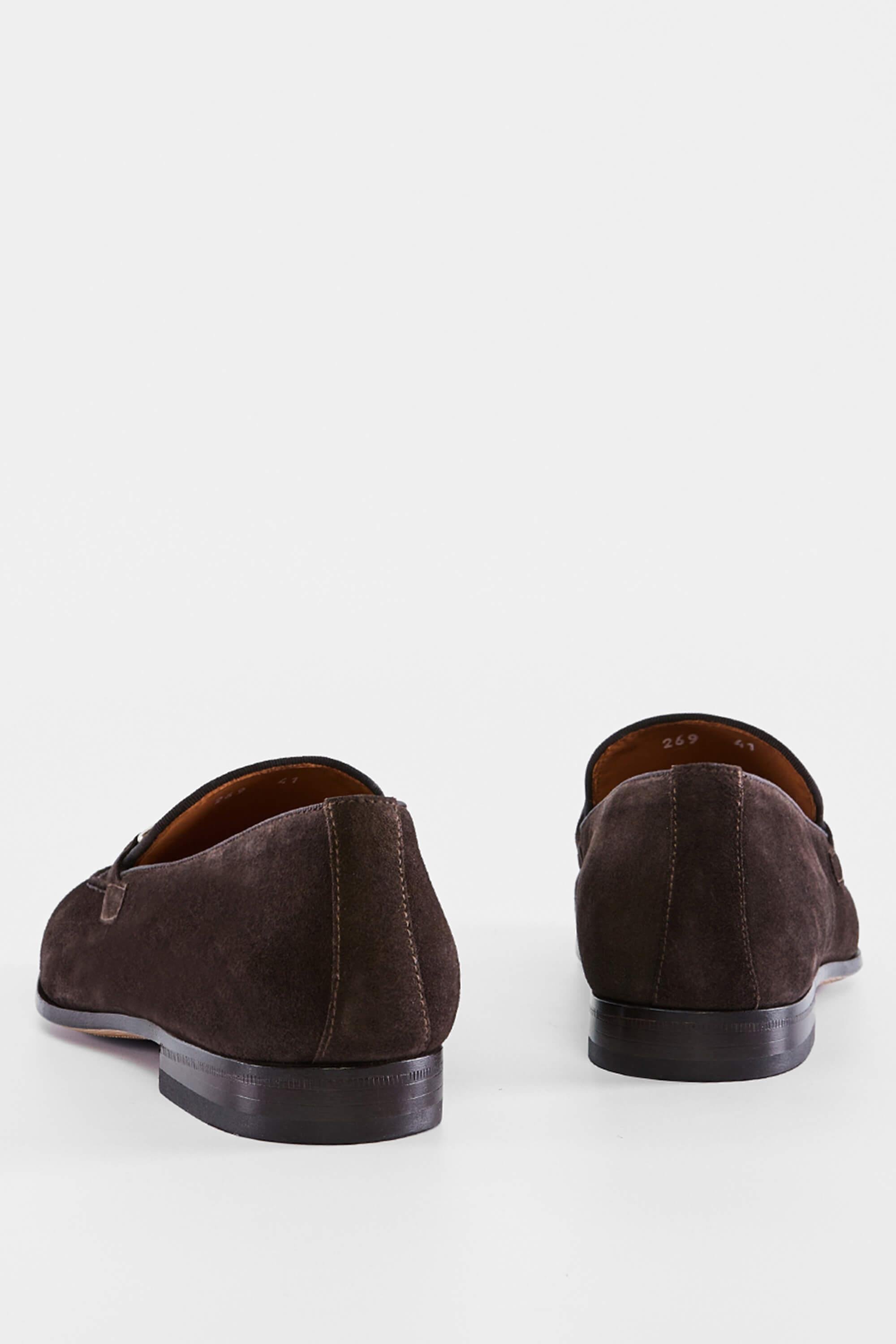 ROSSI Erkek Hakiki Deri Kahverengi Süet Makosen Ayakkabı