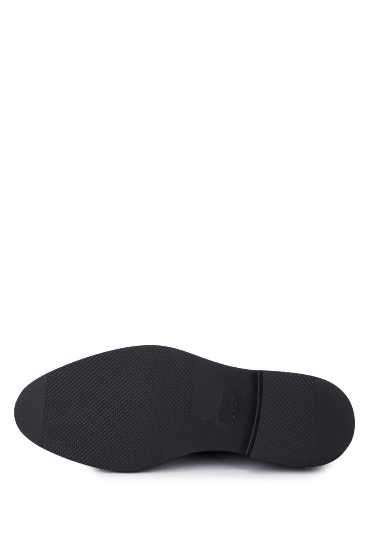 Rossi Erkek Hakiki Deri Siyah Klasik Bot