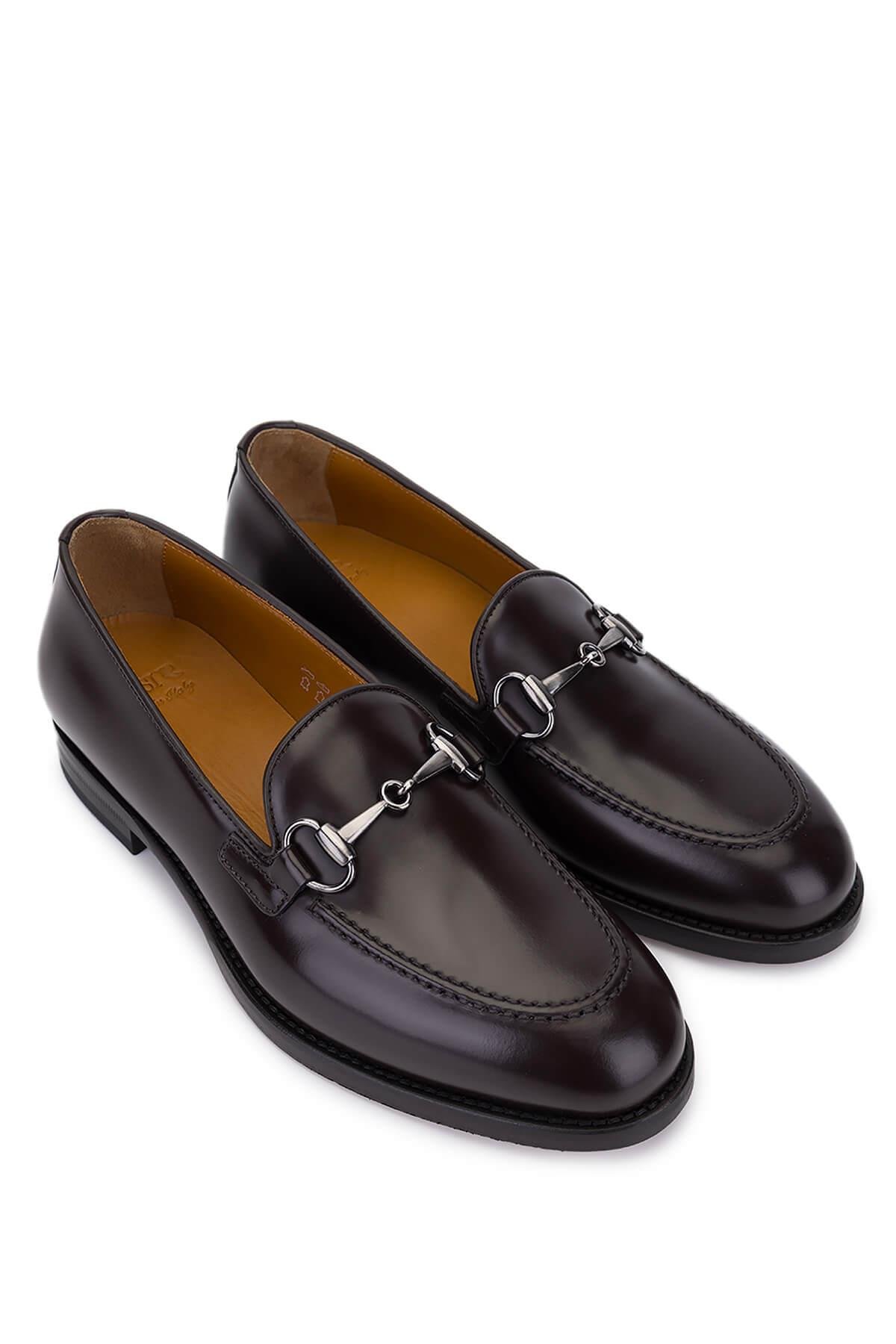 Rossi Kadın Hakiki Deri Kahverengi Loafer Ayakkabı