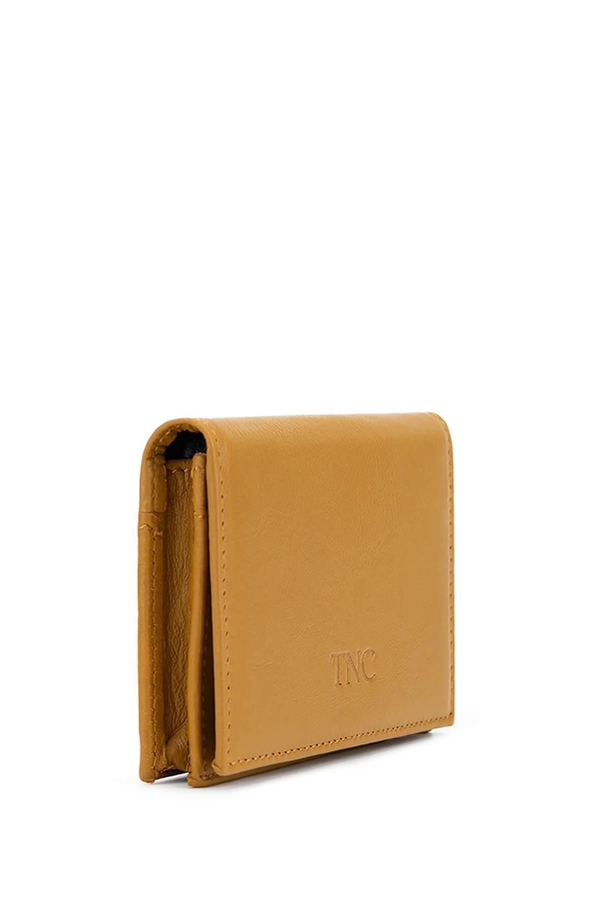 Tamer Tanca Erkek Hakiki Deri Açık Hardal Kartlık