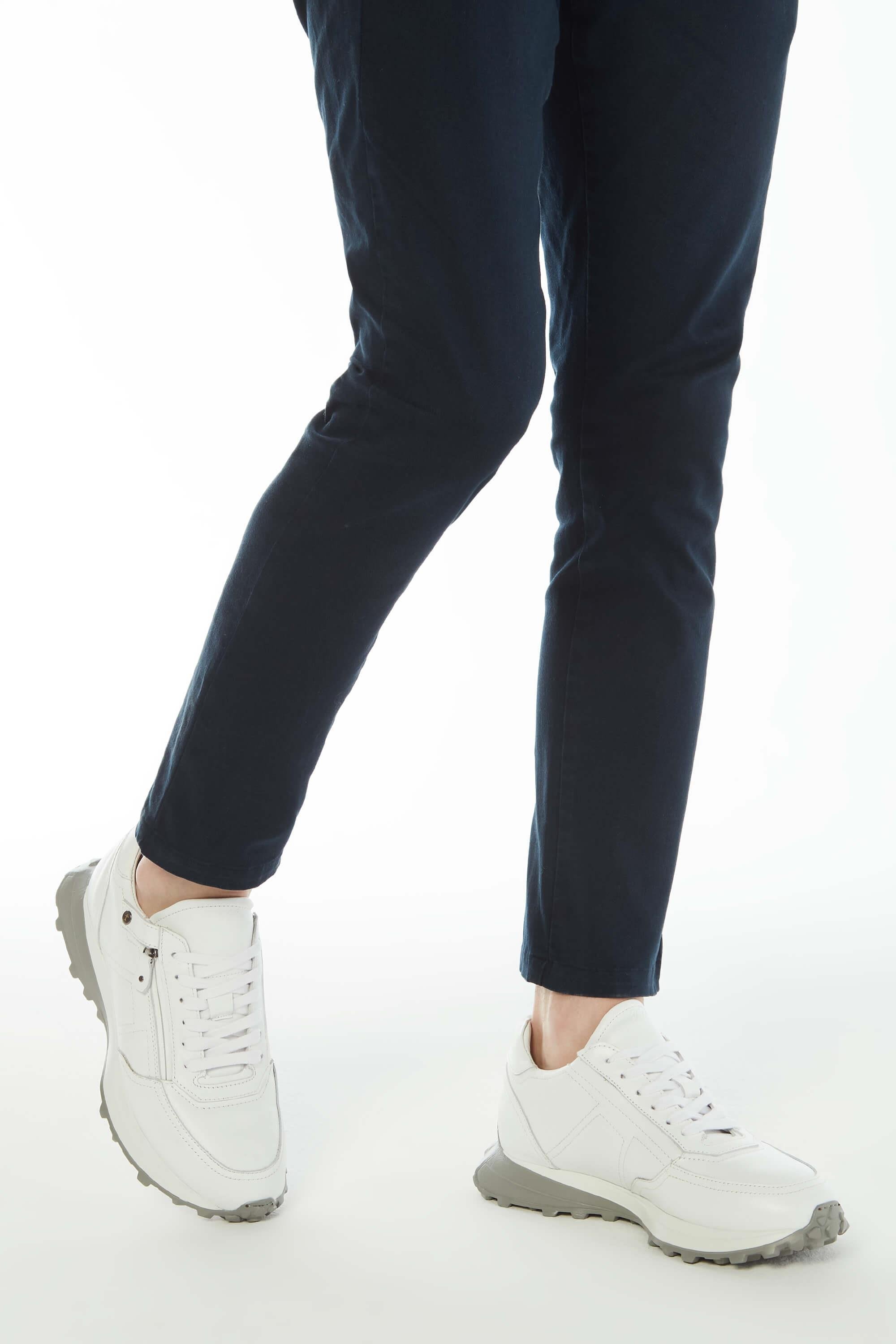 Tamer Tanca Erkek Hakiki Deri Beyaz Sneakers & Spor Ayakkabı