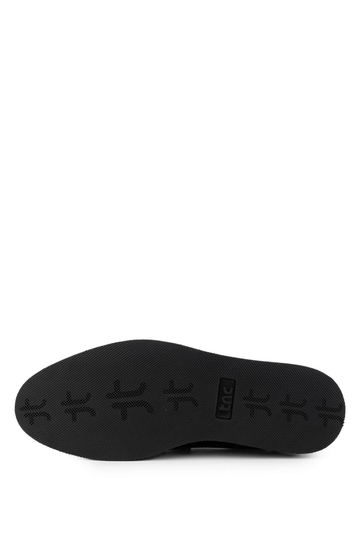 Tamer Tanca Erkek Hakiki Deri Bordo Loafer Ayakkabı