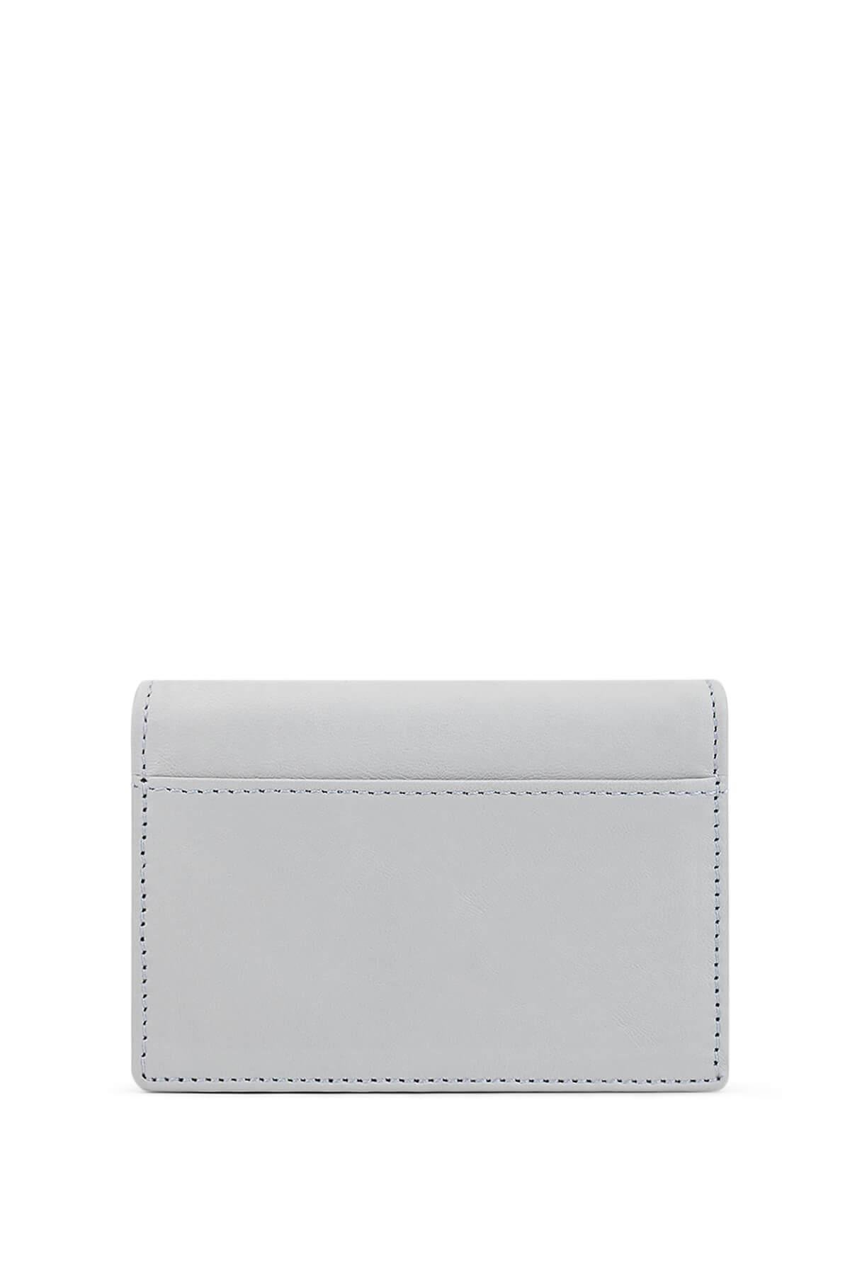 Tamer Tanca Erkek Hakiki Deri Gri Kartlık