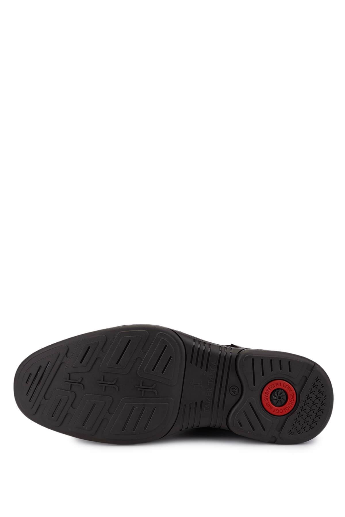 Tamer Tanca Erkek Hakiki Deri Kahverengi Klasik Ayakkabı