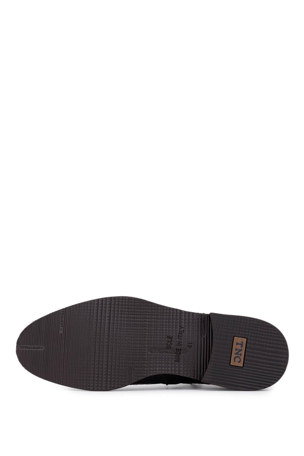 Tamer Tanca Erkek Hakiki Deri Kahverengi Klasik Bot