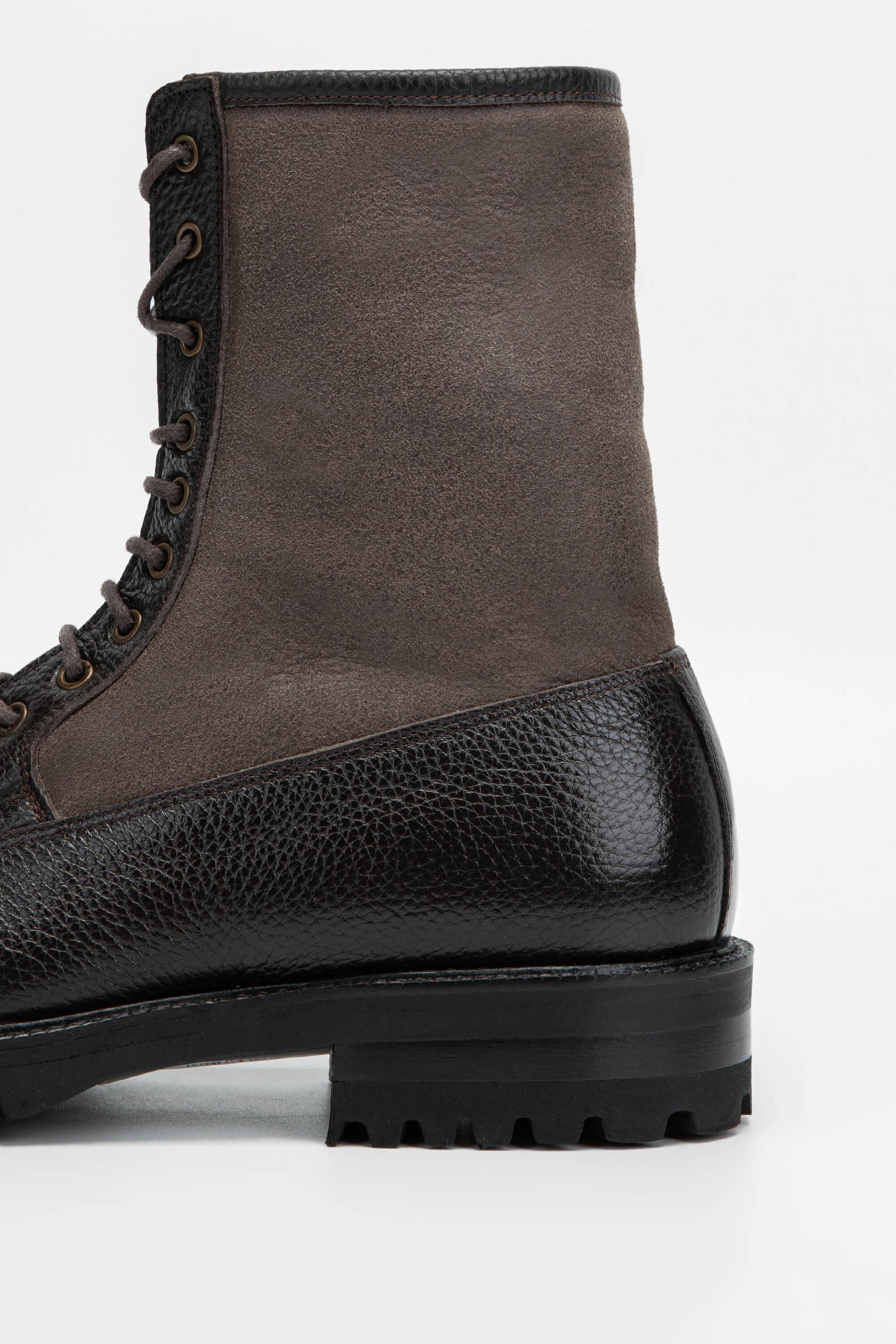 Tamer Tanca Erkek Hakiki Deri Kahverengi POSTAL Bot