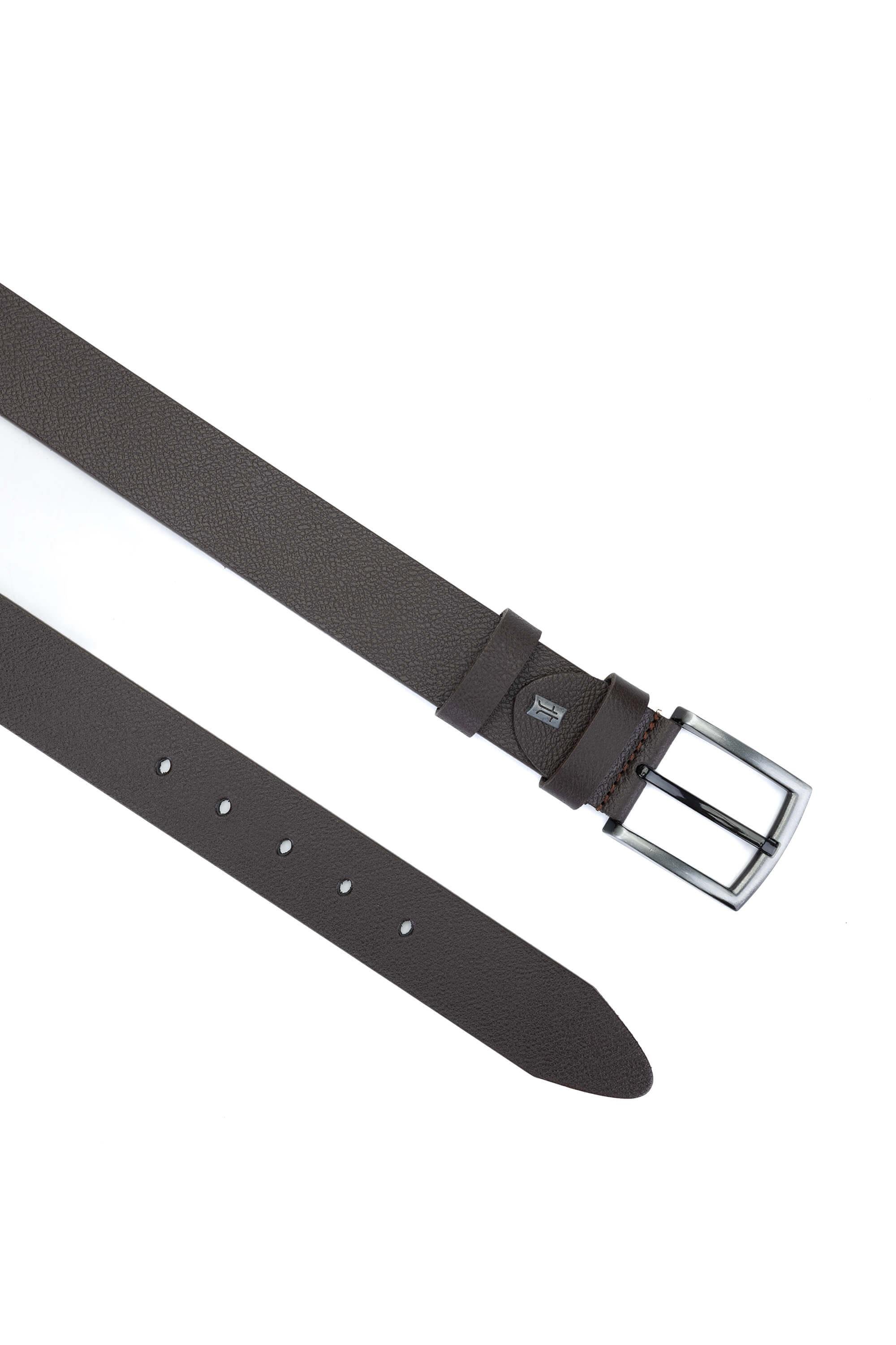 Tamer Tanca Erkek Hakiki Deri Kahverengi Kemer