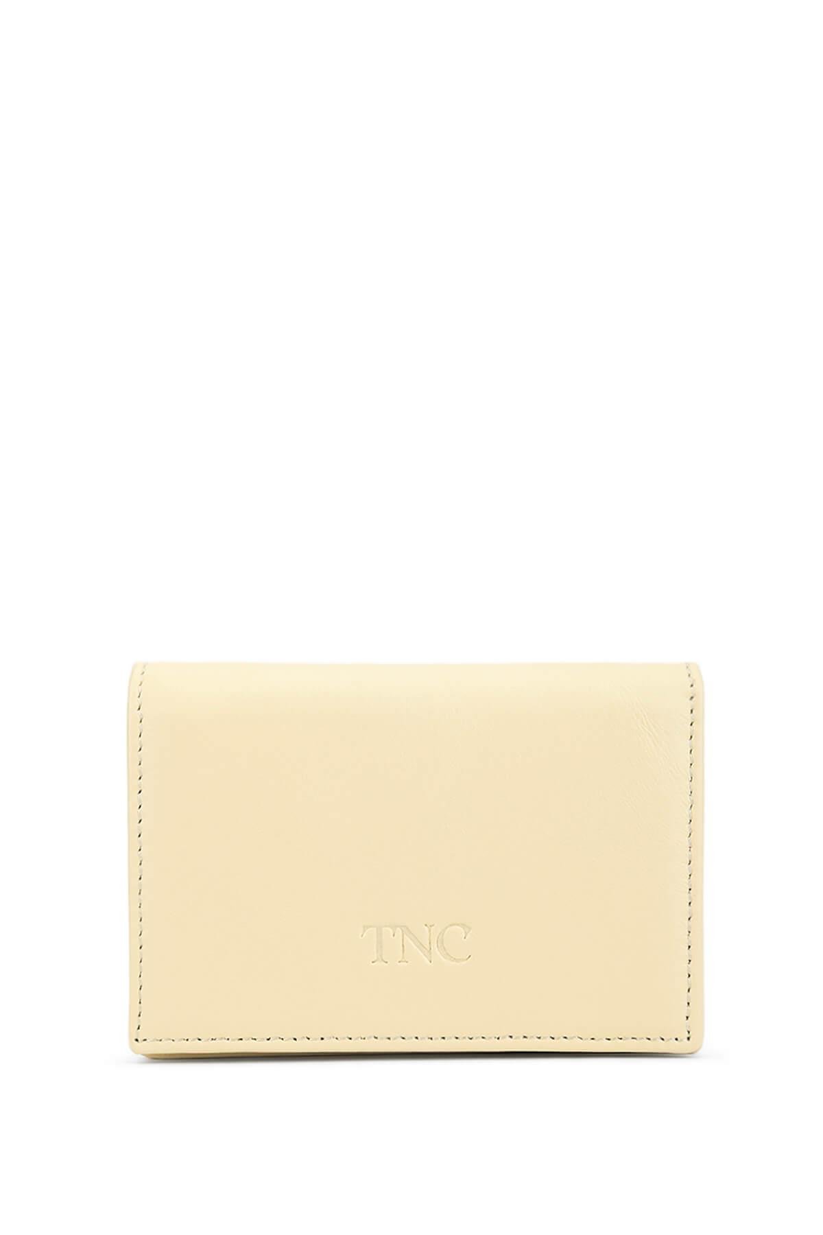 Tamer Tanca Erkek Hakiki Deri Krem Kartlık