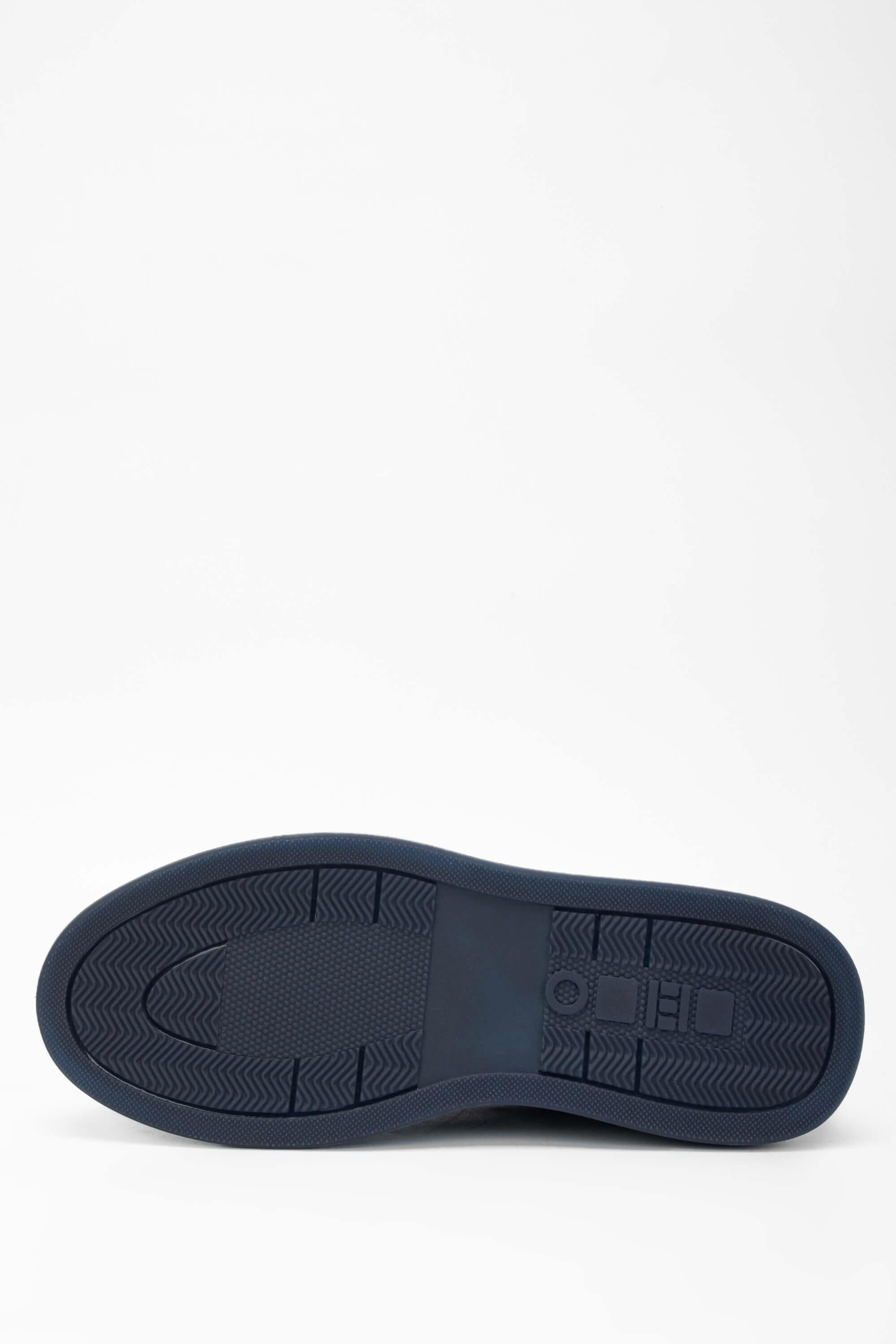 Tamer Tanca Erkek Hakiki Deri Lacivert Sneakers & Spor Ayakkabı