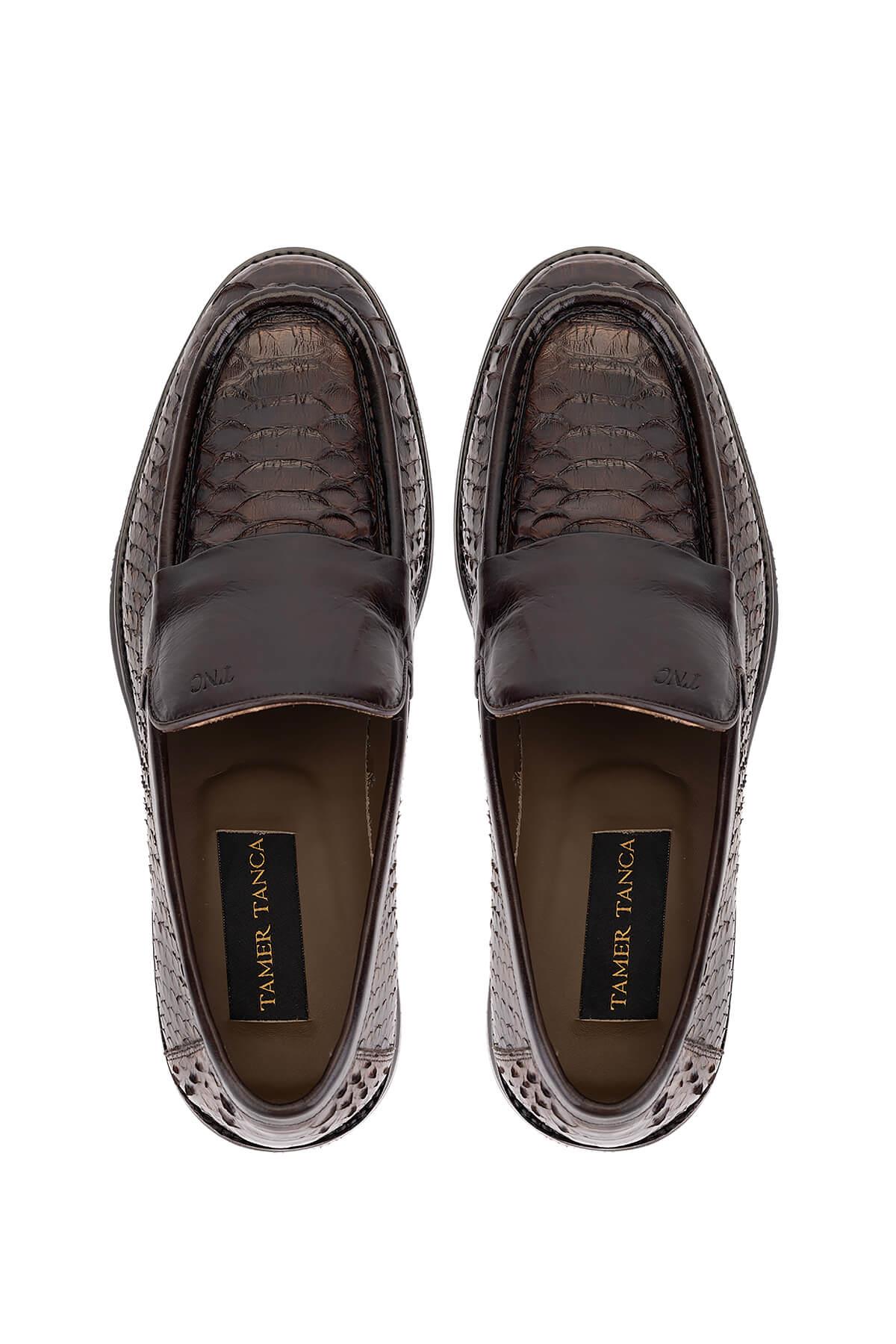 Tamer Tanca Erkek Hakiki Deri Loafer Ayakkabı