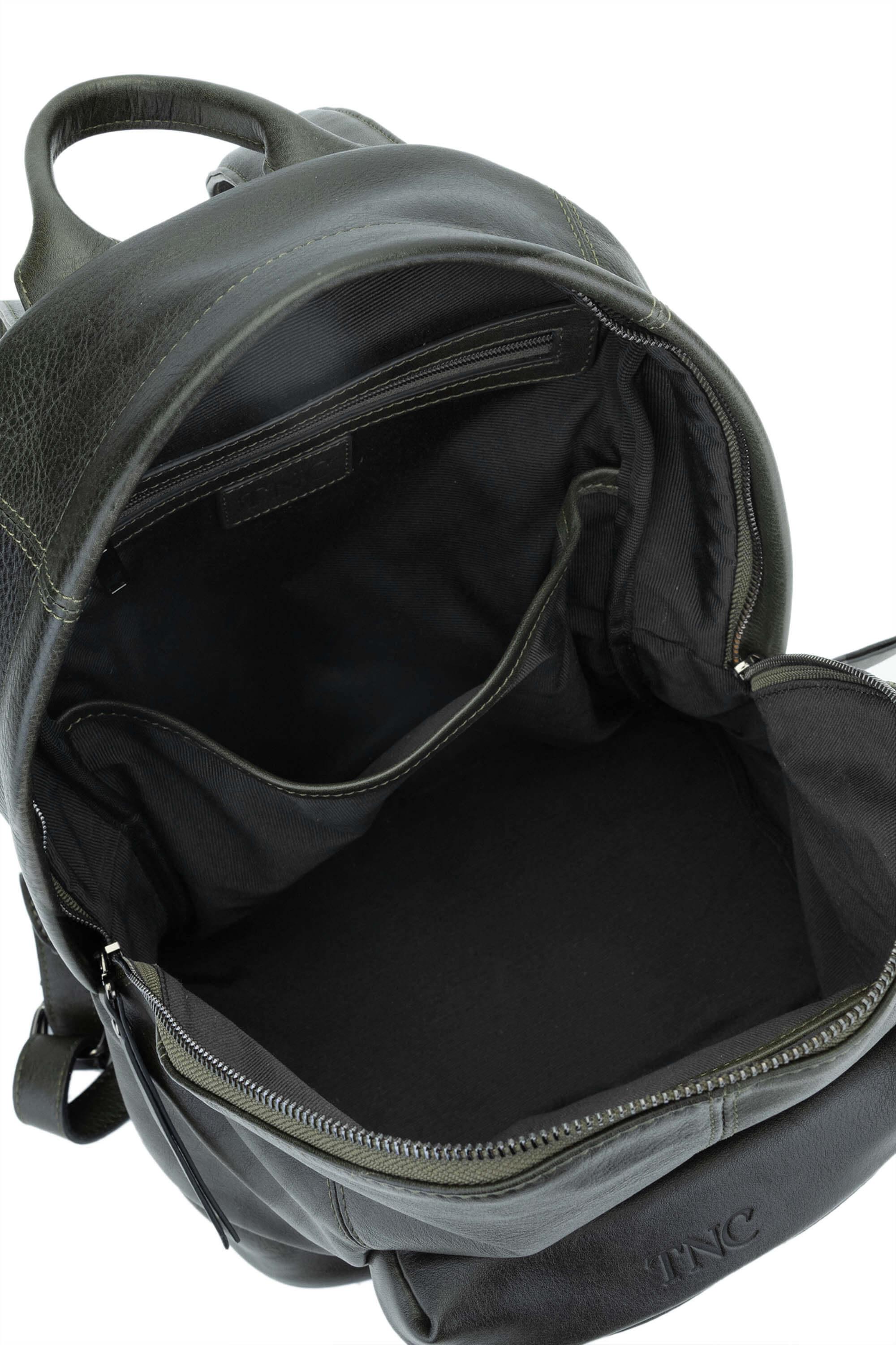 Tamer Tanca Erkek Hakiki Deri Sırt Çantası