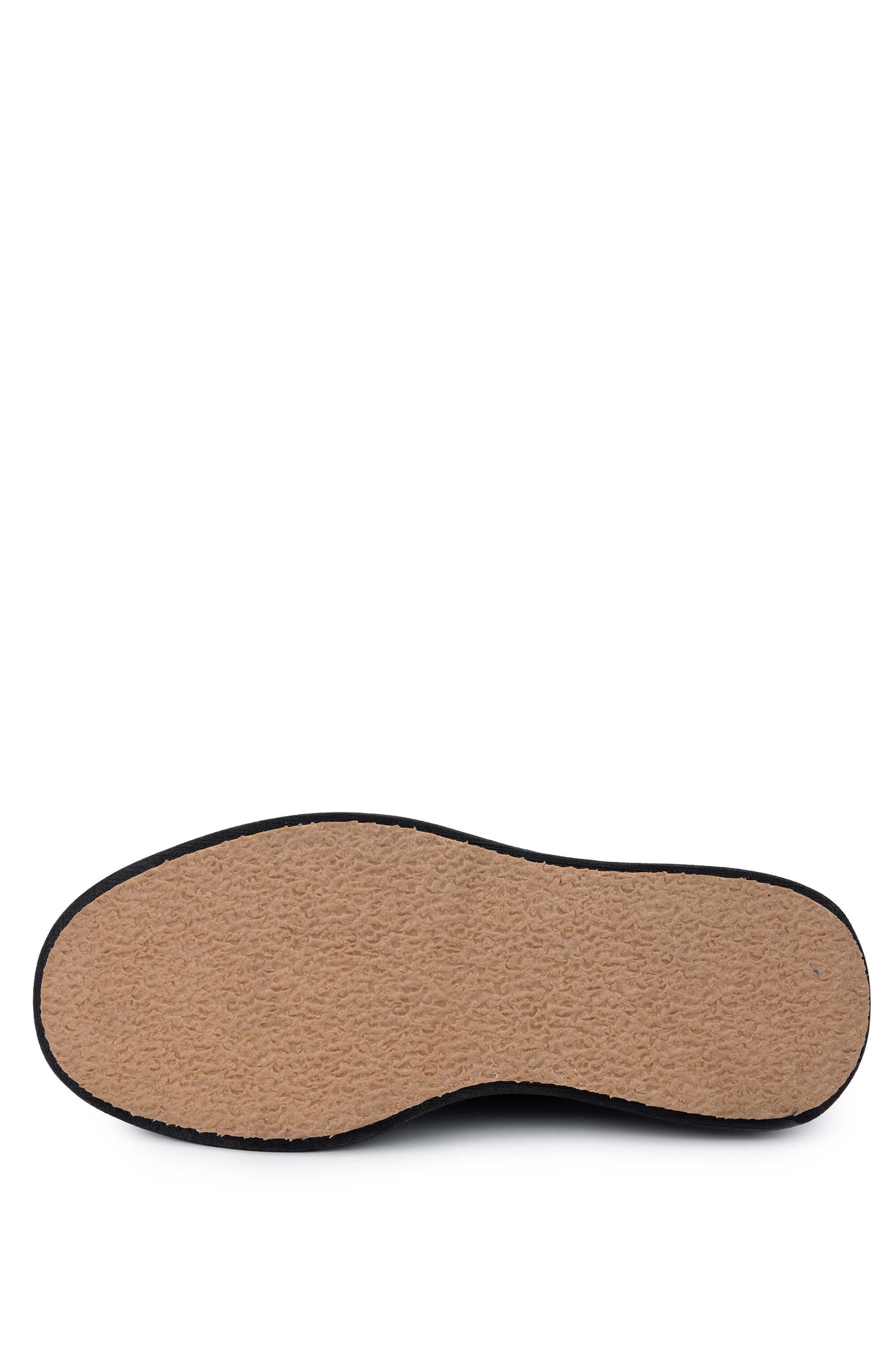 Tamer Tanca Erkek Hakiki Deri Siyah Analin Casual Ayakkabı