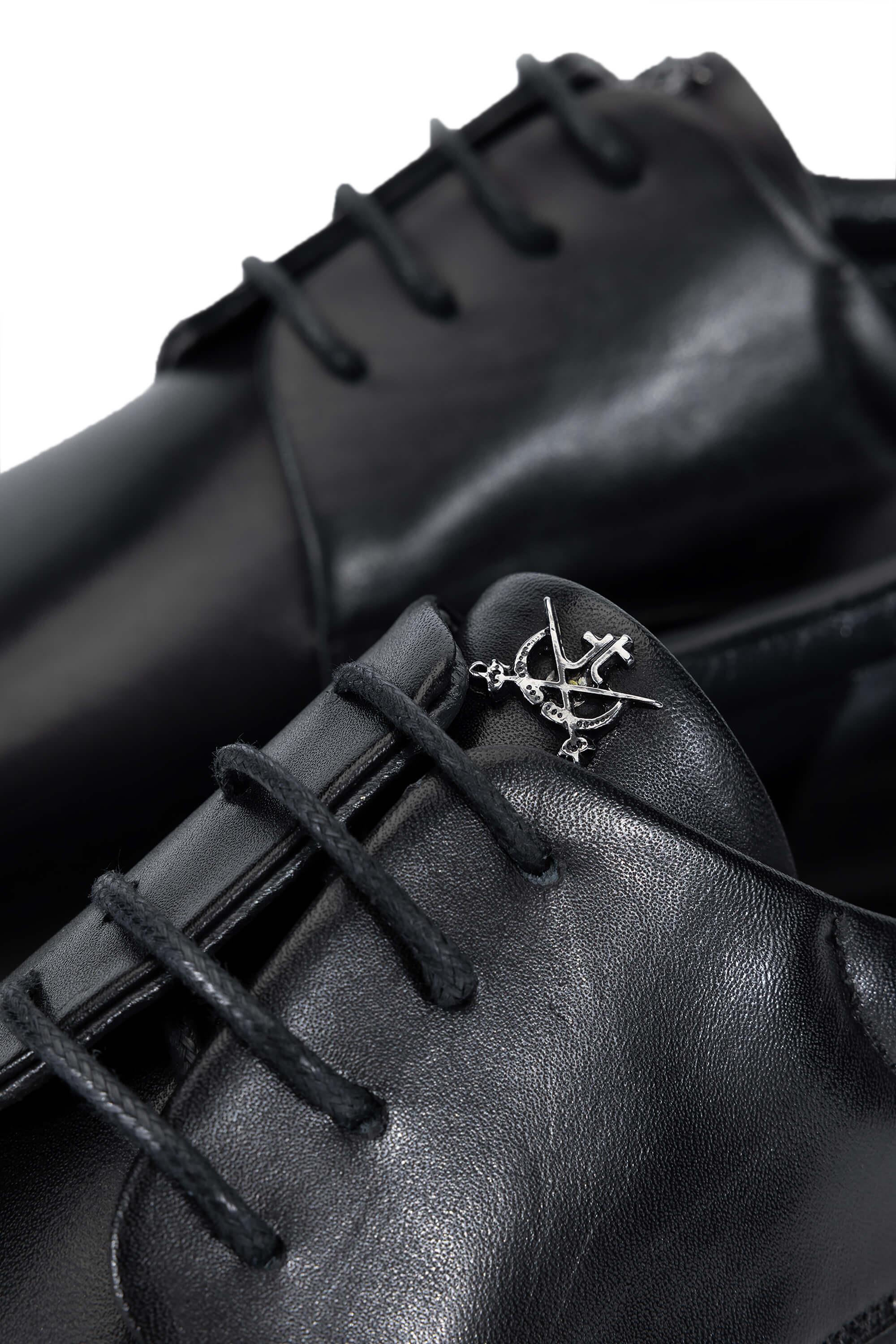 Tamer Tanca Erkek Hakiki Deri Siyah Deri Casual Ayakkabı