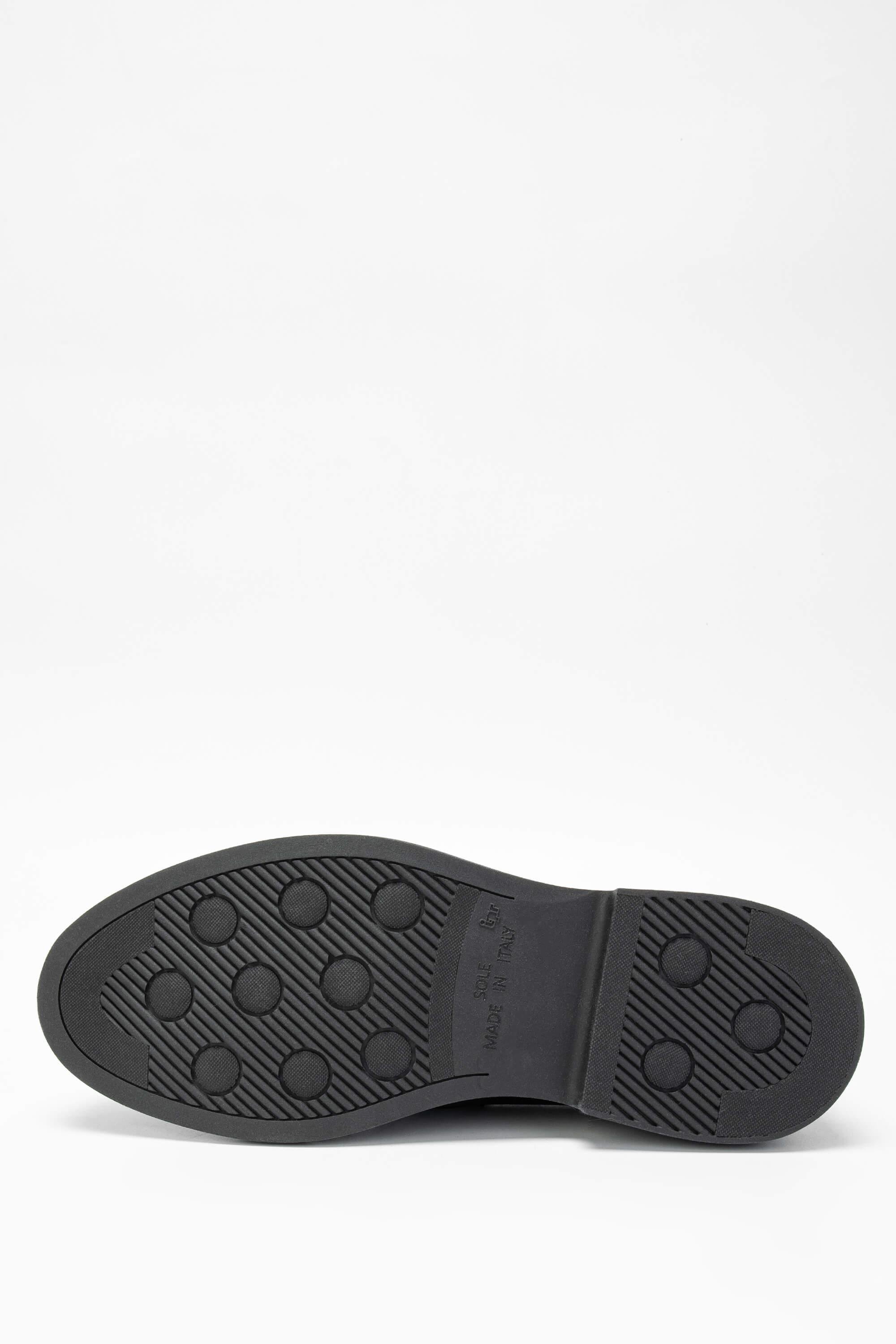 Tamer Tanca Erkek Hakiki Deri Siyah Loafer Ayakkabı