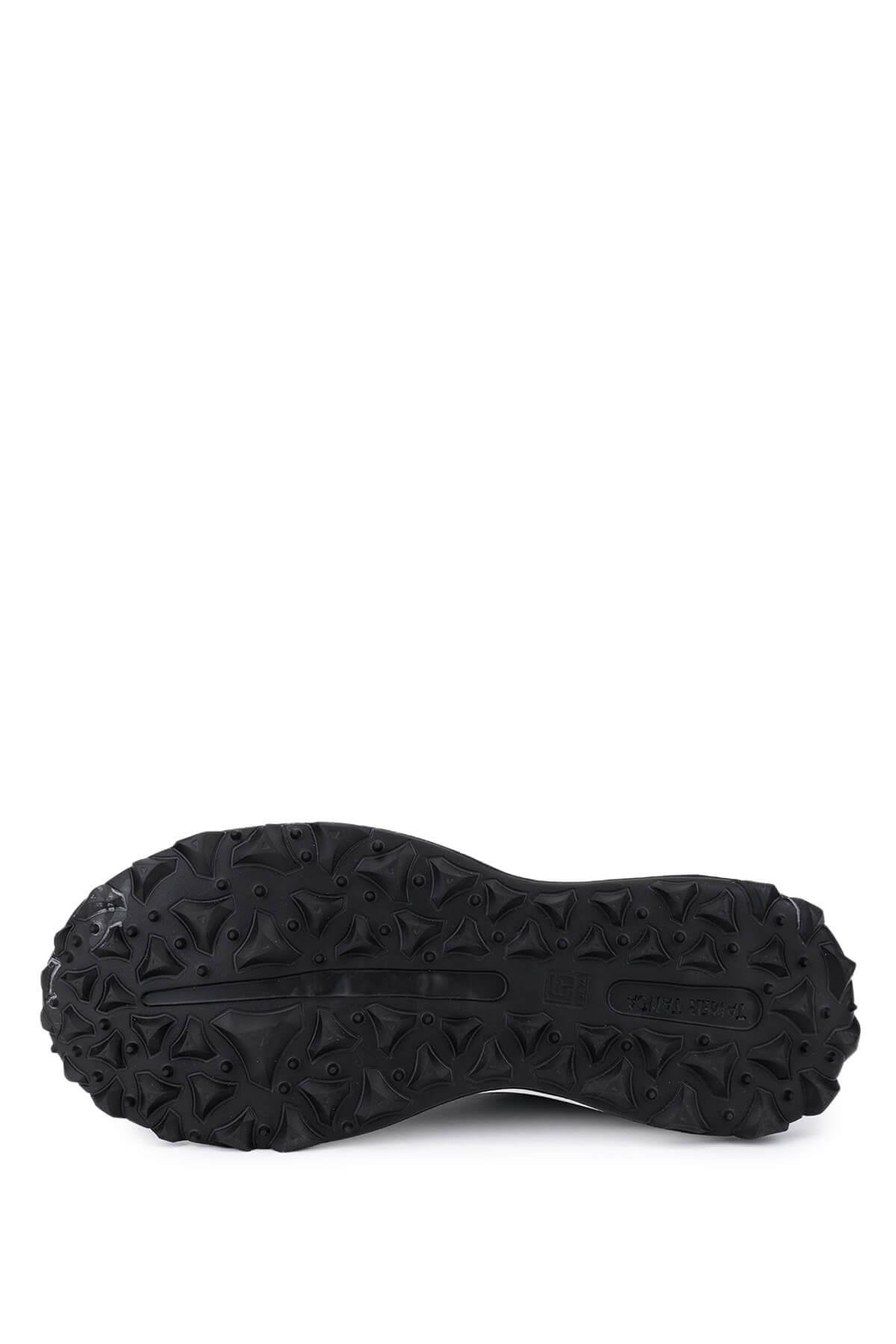 Tamer Tanca Erkek Hakiki Deri Siyah Sneakers & Spor Ayakkabı