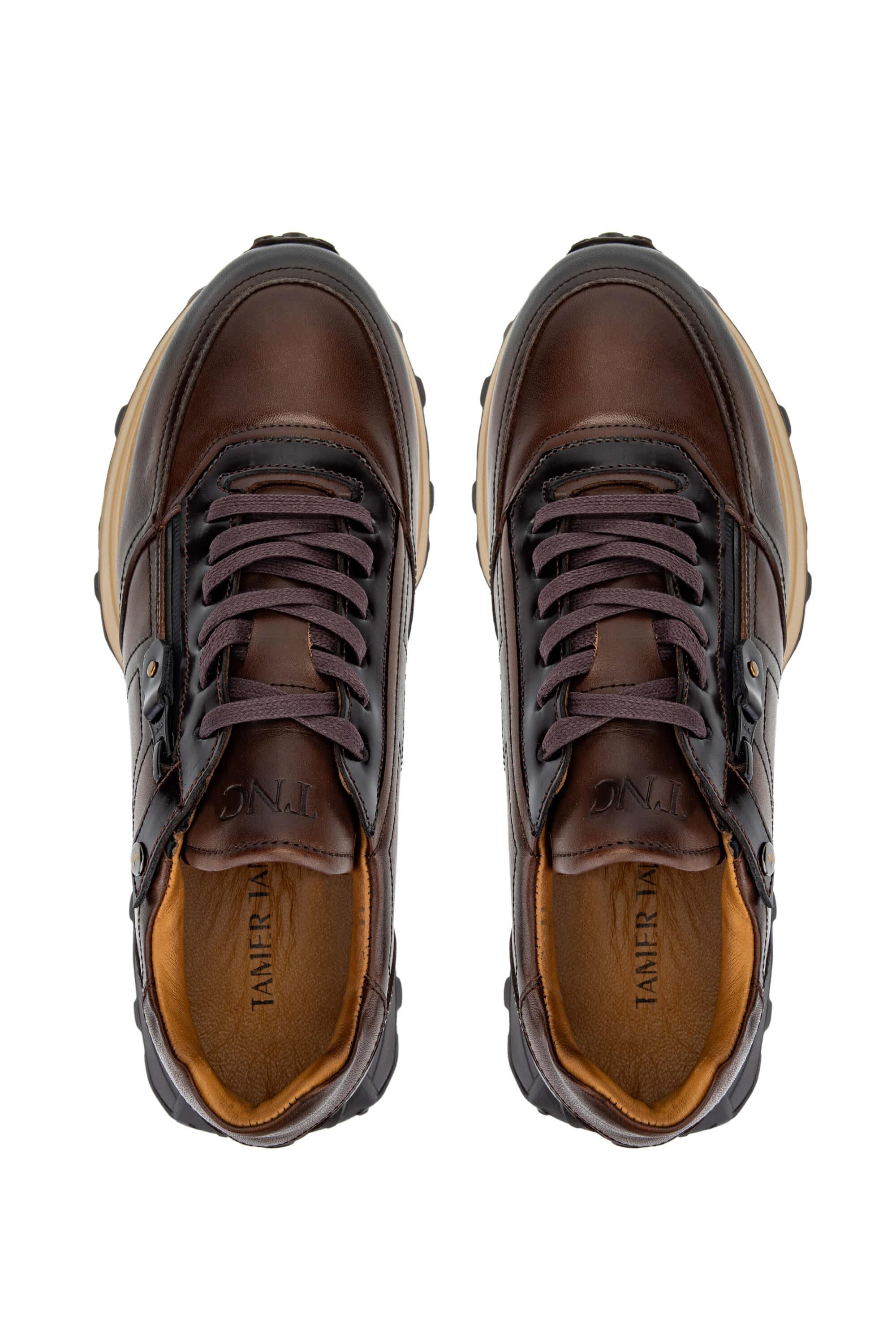 Tamer Tanca Erkek Hakiki Deri Sneakers & Spor Ayakkabı