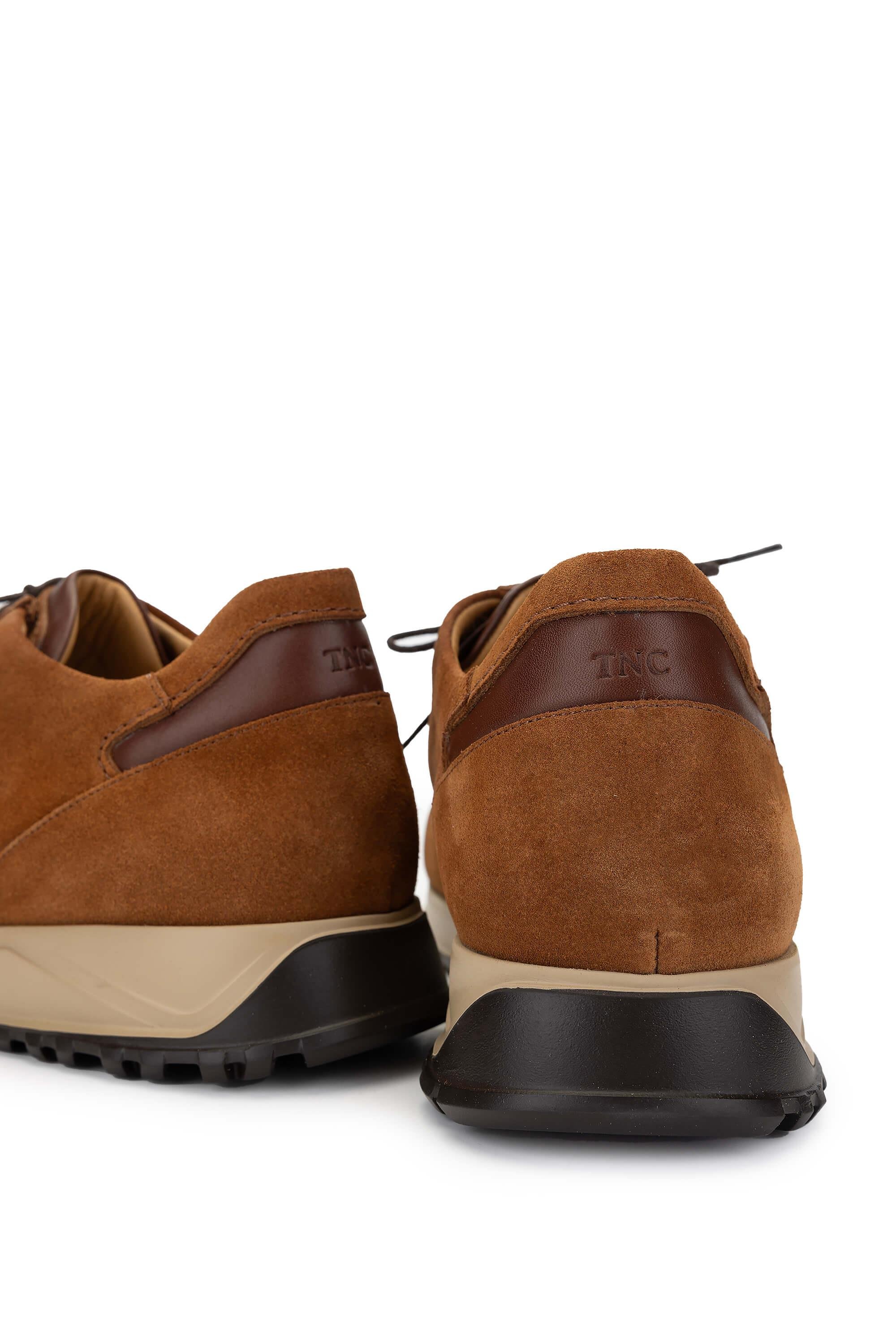 Tamer Tanca Erkek Hakiki Deri Tarçın Casual Ayakkabı