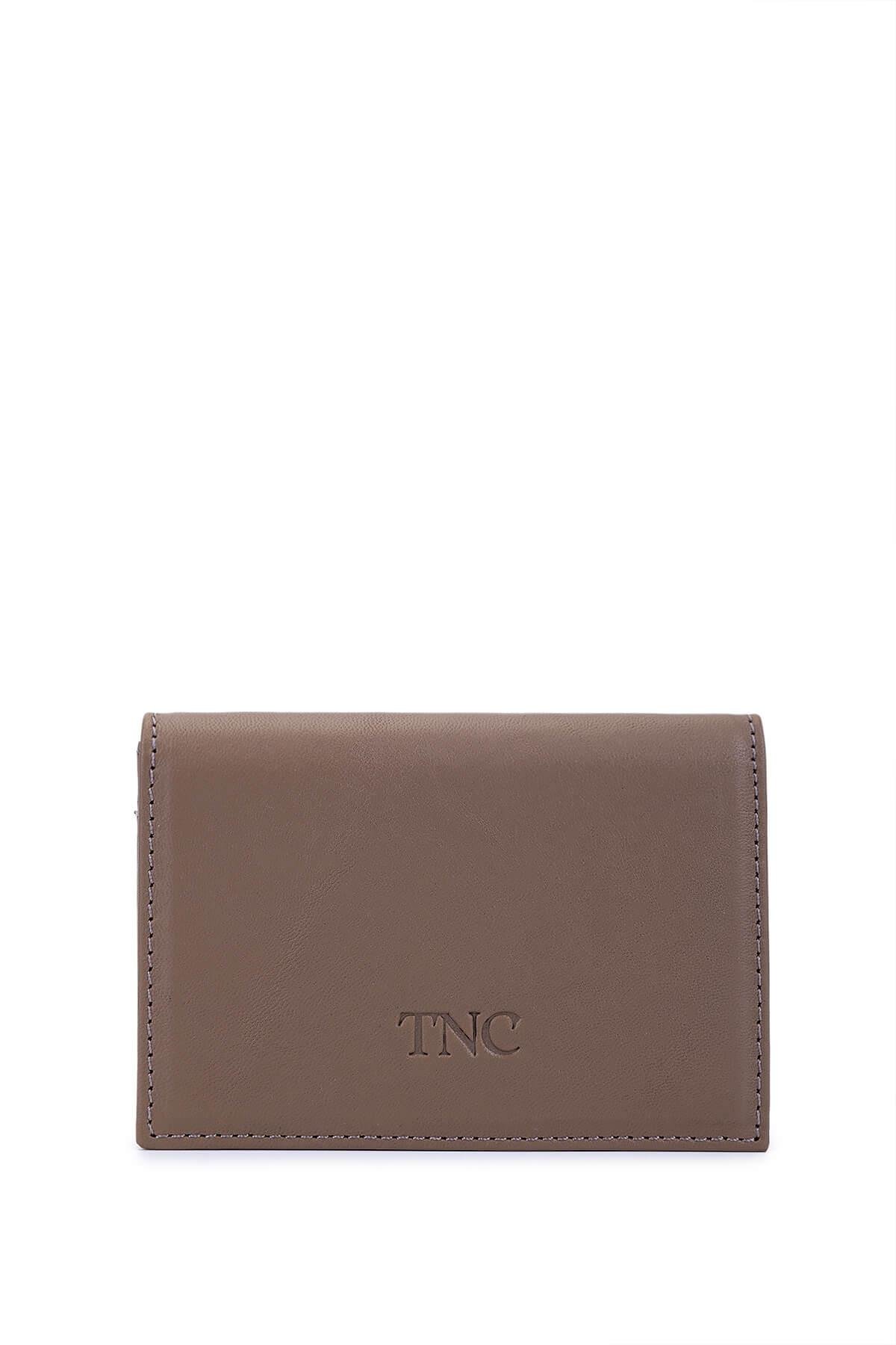 Tamer Tanca Erkek Hakiki Deri Vizon Kartlık