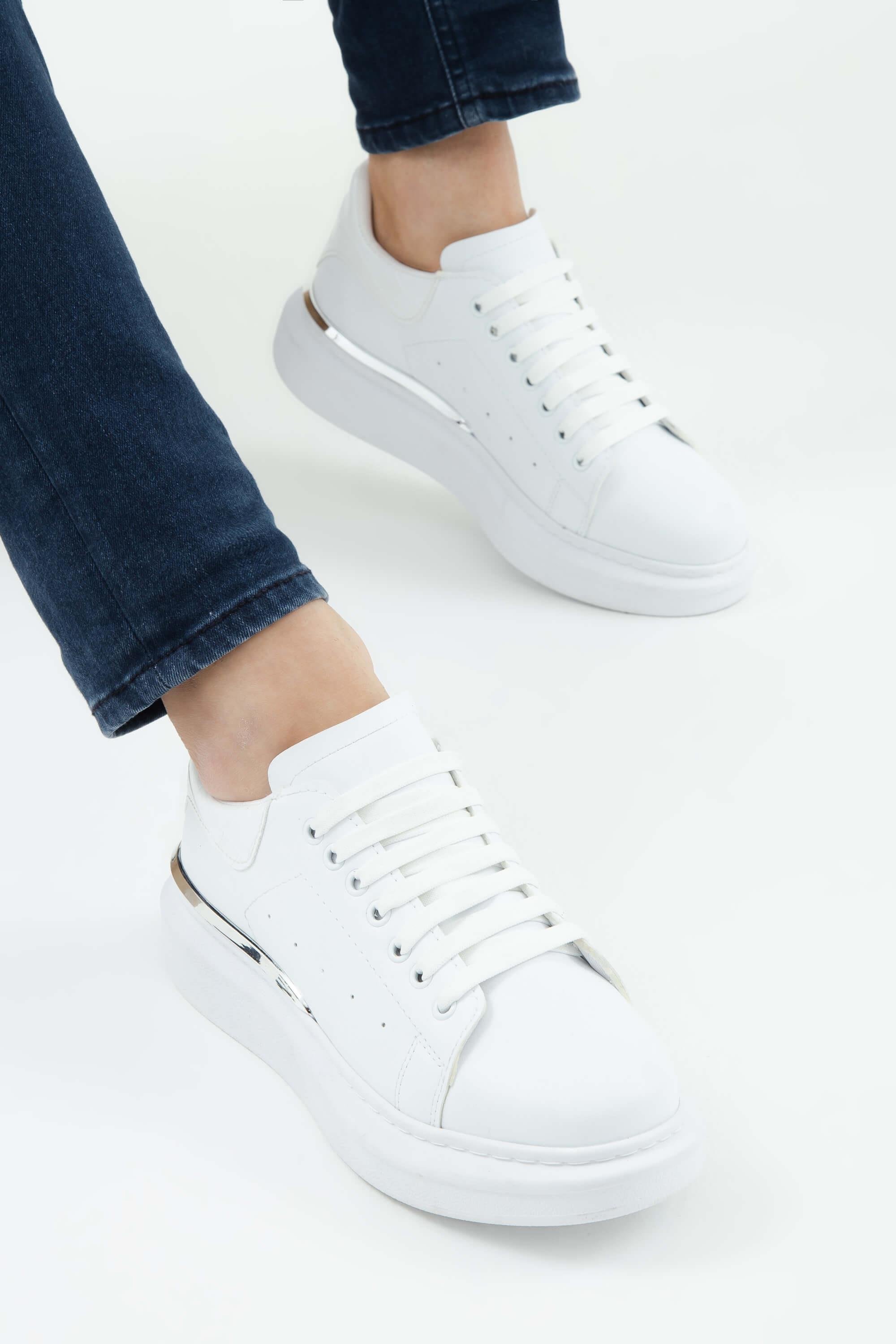 Tamer Tanca Erkek Vegan Beyaz Sneakers & Spor Ayakkabı