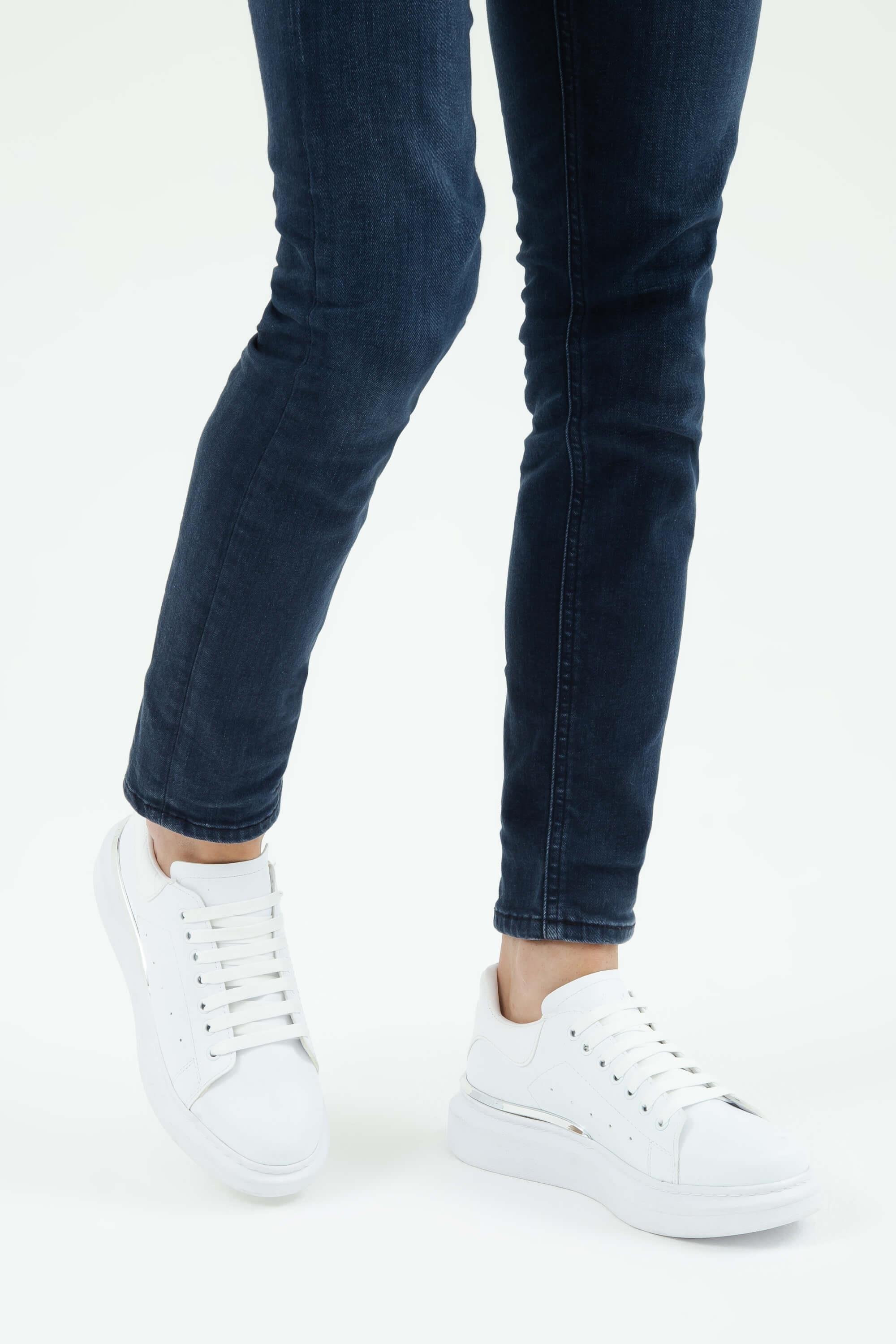 Tamer Tanca Erkek Vegan Beyaz Sneakers & Spor Ayakkabı