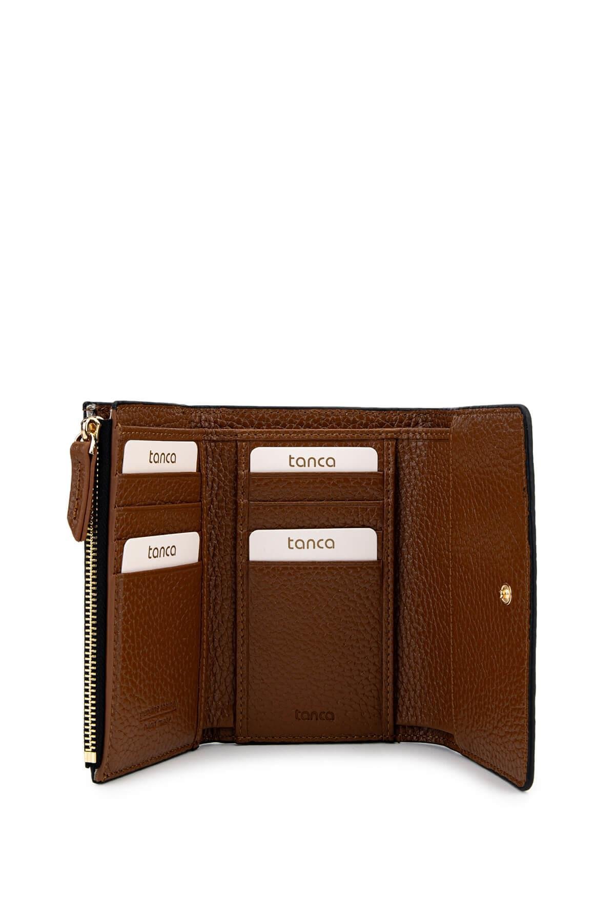 Tamer Tanca Kadın Hakiki Deri Cüzdan Cuzdan