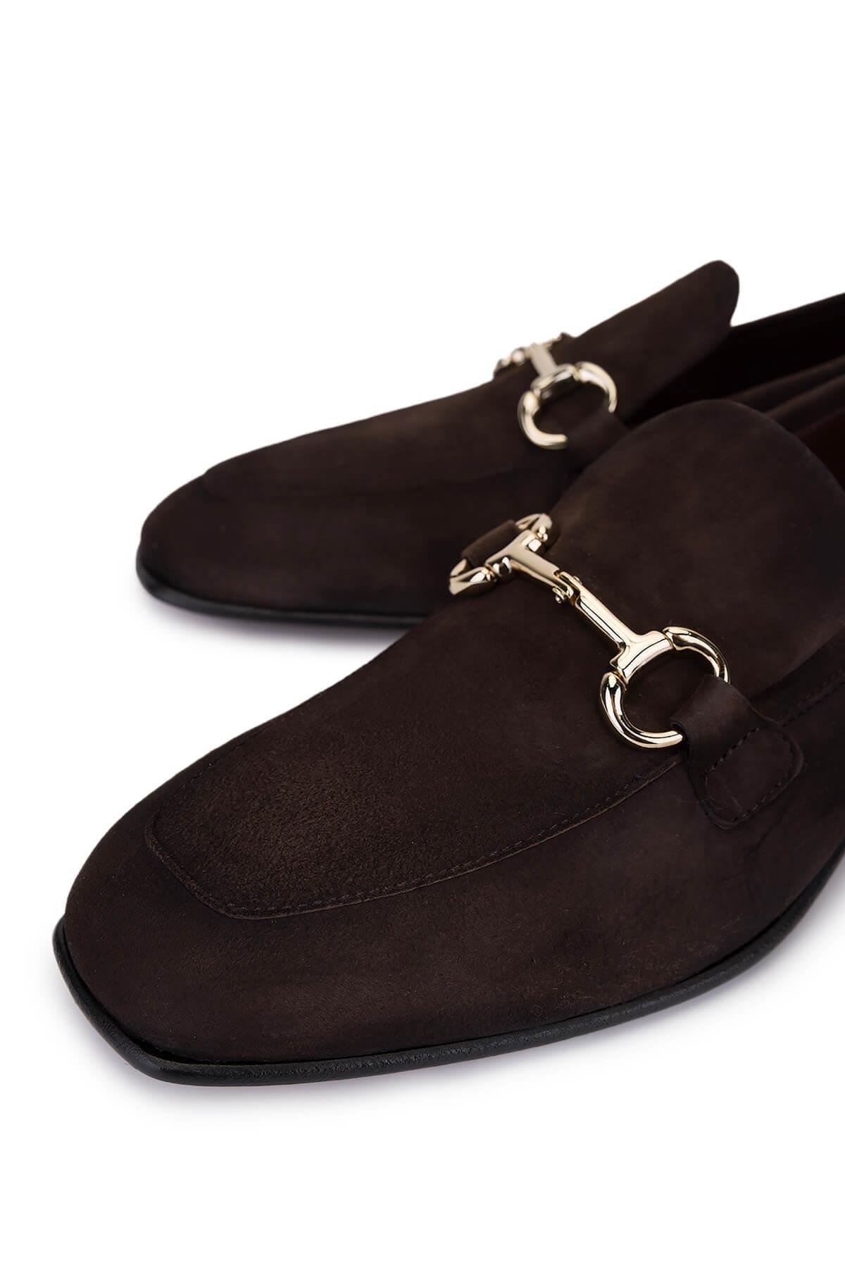 Tamer Tanca Kadın Hakiki Deri Kahverengi Klasik Ayakkabı