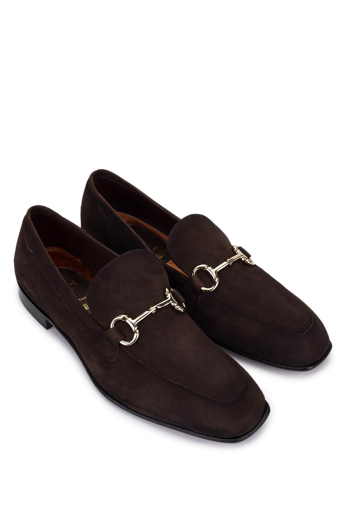 Tamer Tanca Kadın Hakiki Deri Kahverengi Klasik Ayakkabı