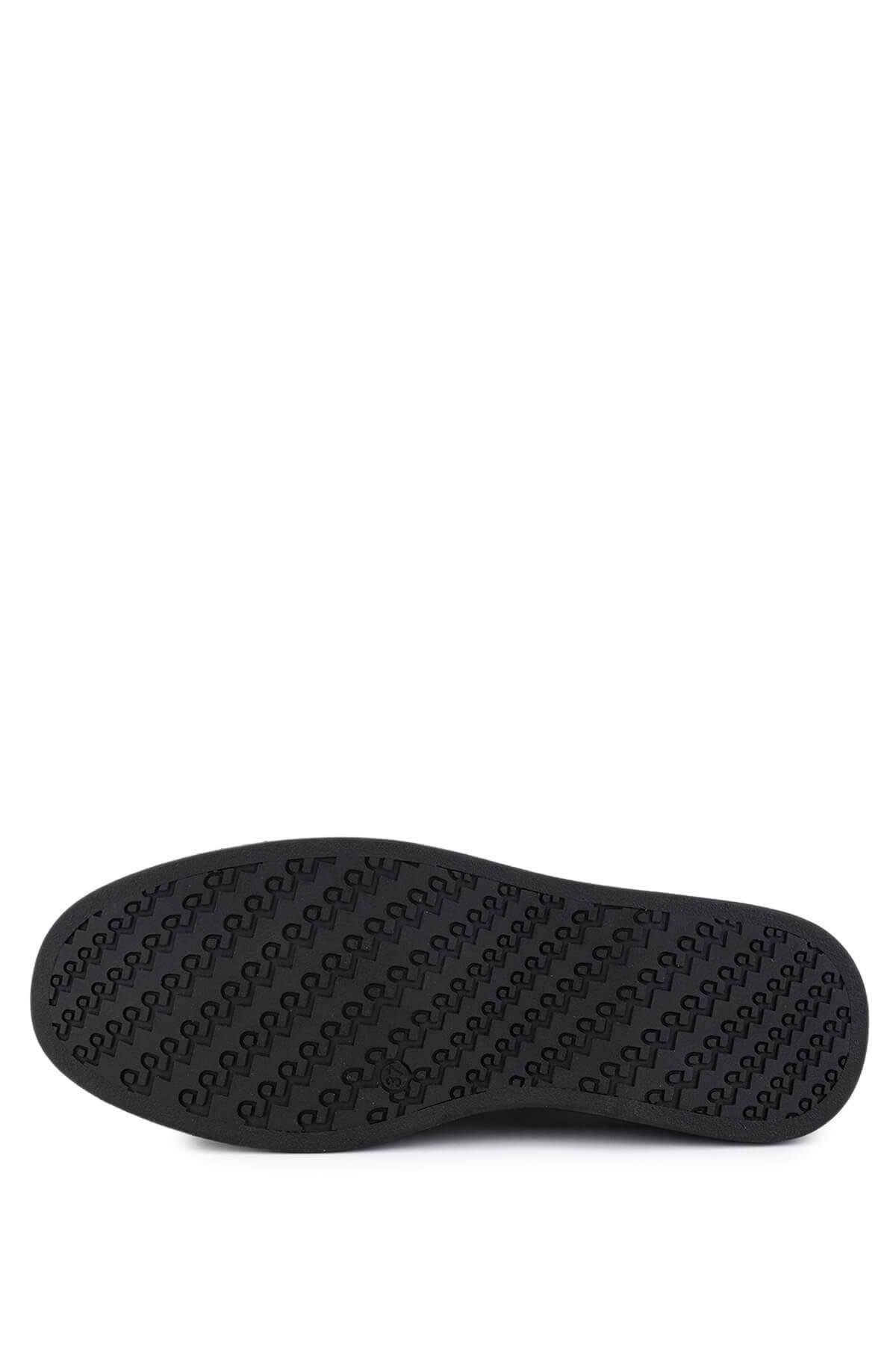 Tamer Tanca Kadın Hakiki Deri Kahverengi Loafer Ayakkabı