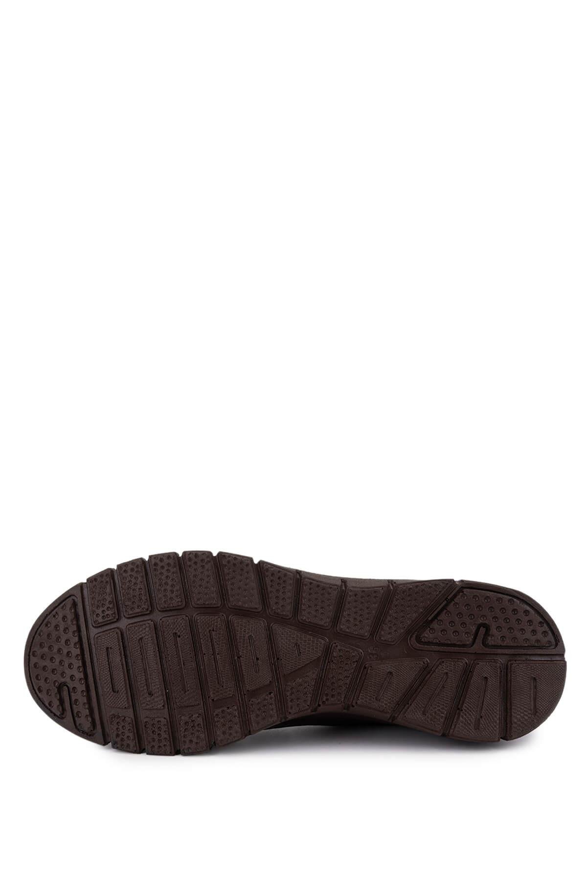 Tamer Tanca Kadın Hakiki Deri Kahverengi Comfort Ayakkabı