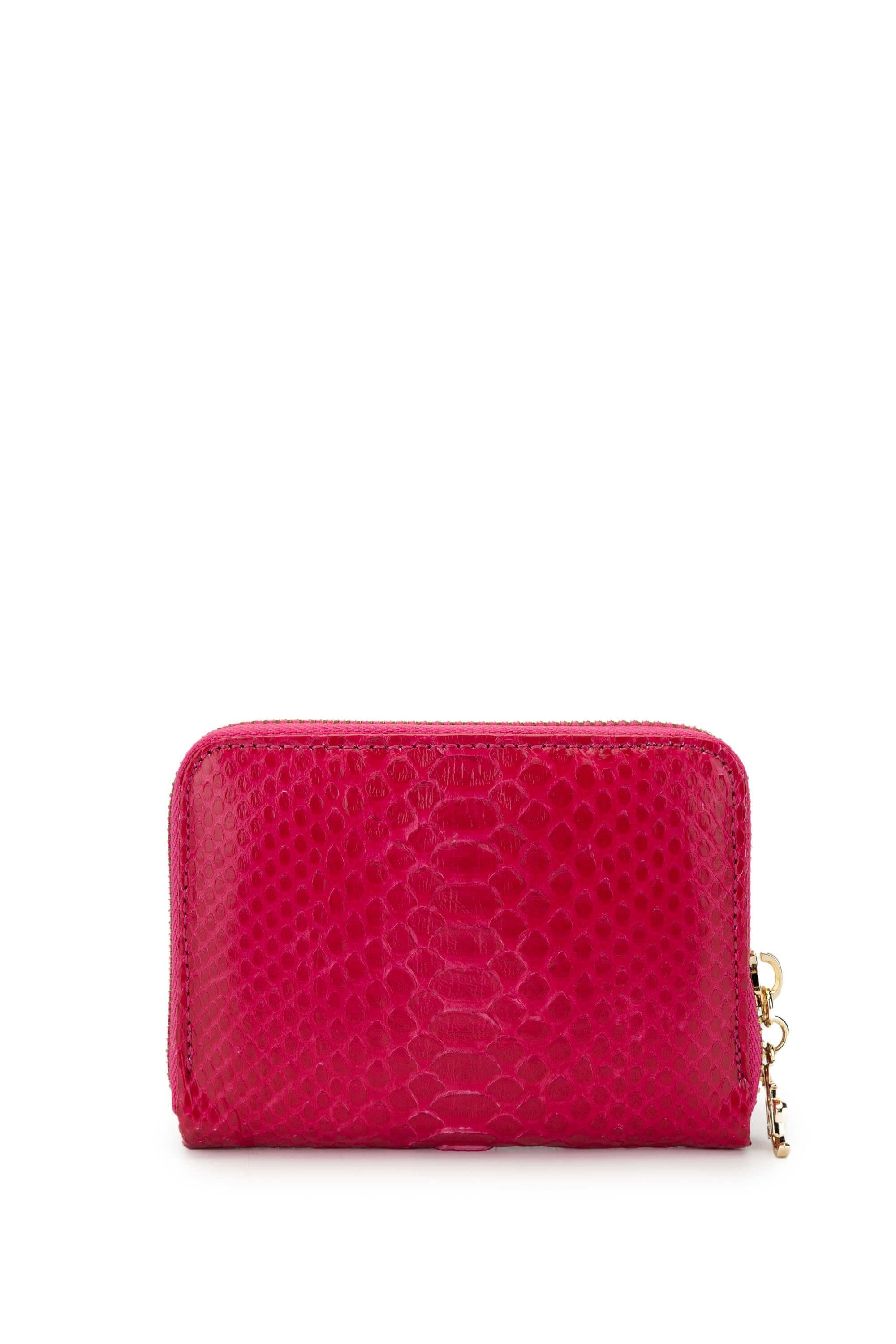 Tamer Tanca Kadın Hakiki Deri Pembe Günlük Cuzdan