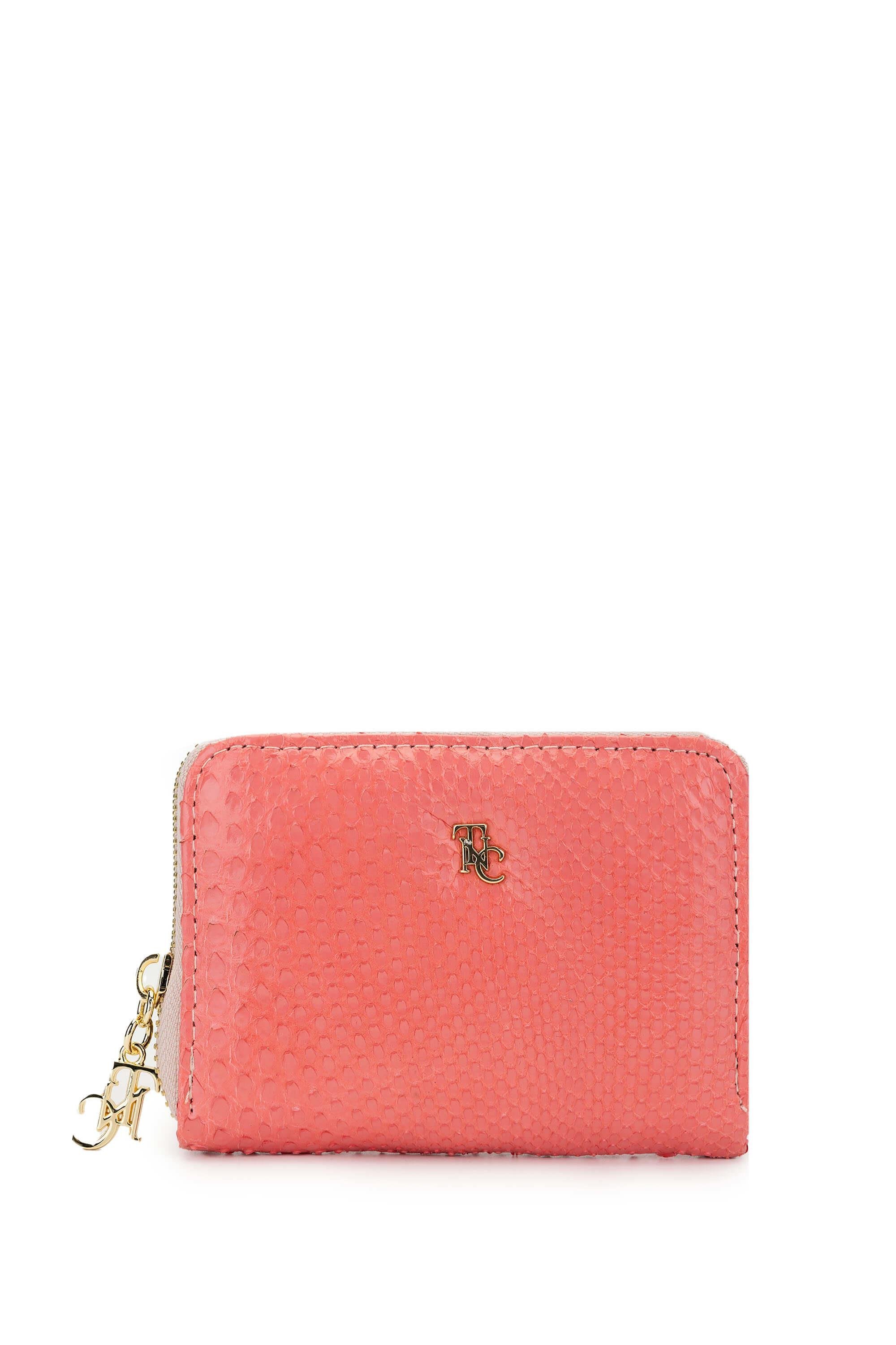 Tamer Tanca Kadın Hakiki Deri Pudra Günlük Cuzdan