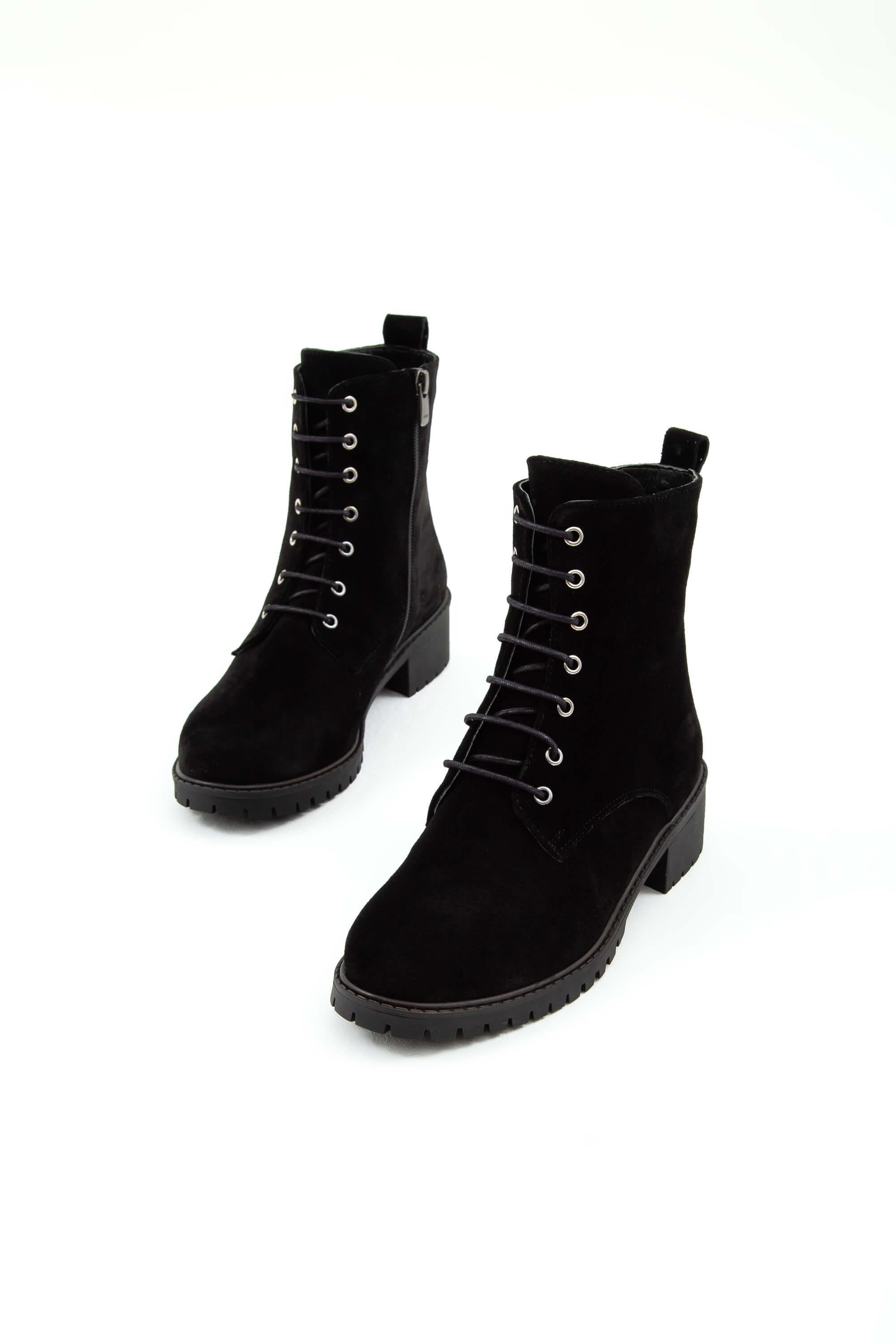 Tamer Tanca Kadın Hakiki Deri Siyah Casual Bot