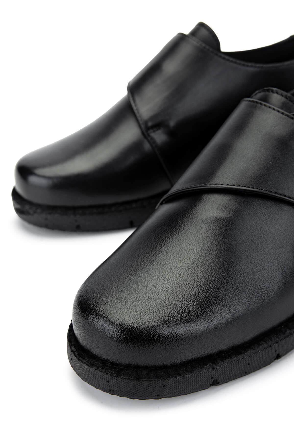 Tamer Tanca Kadın Hakiki Deri Siyah Deri Casual Ayakkabı