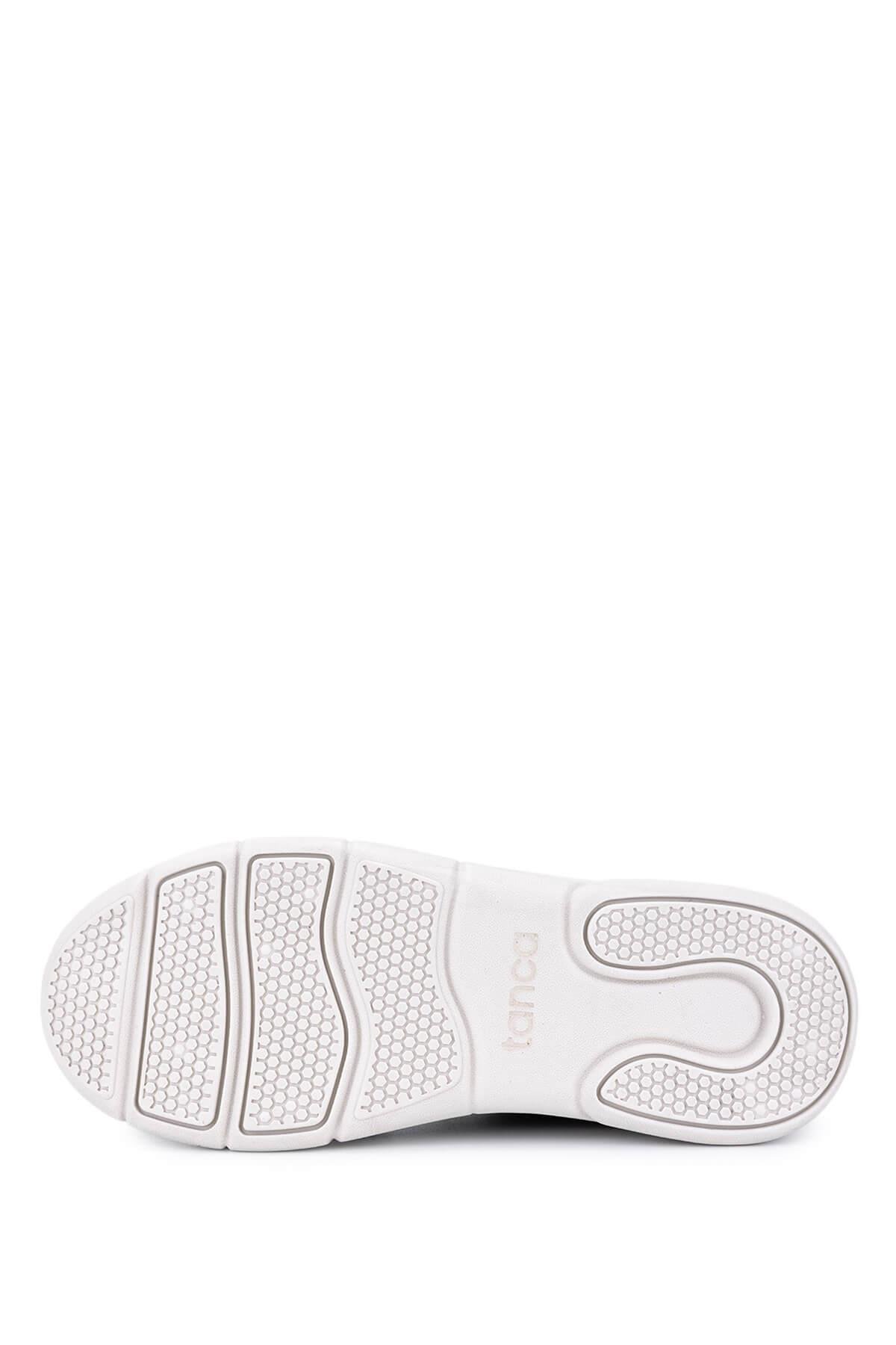 Tamer Tanca Kadın Hakiki Deri Siyah Sneakers & Spor Ayakkabı