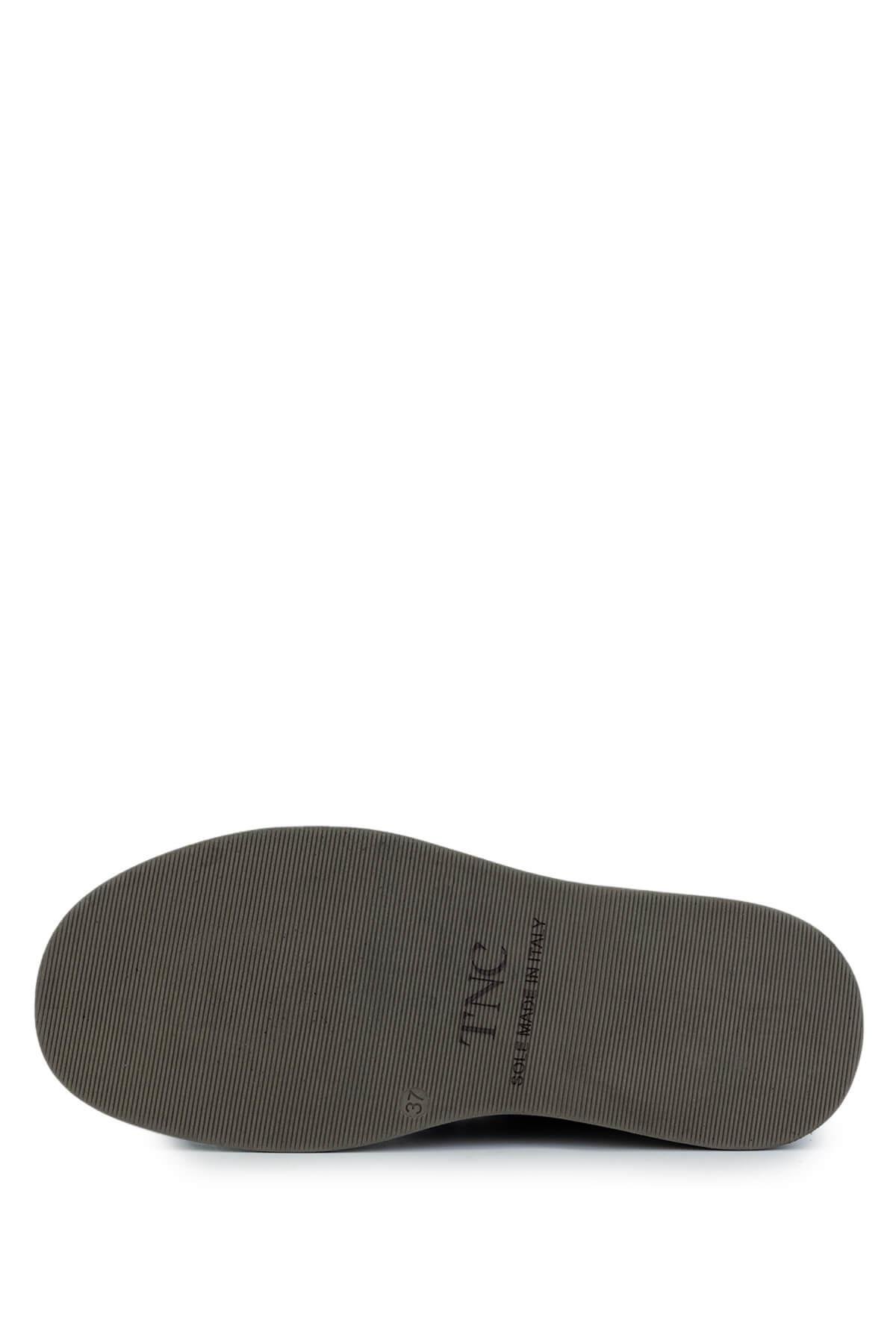 Tamer Tanca Kadın Hakiki Deri Siyah Süet Casual Bot