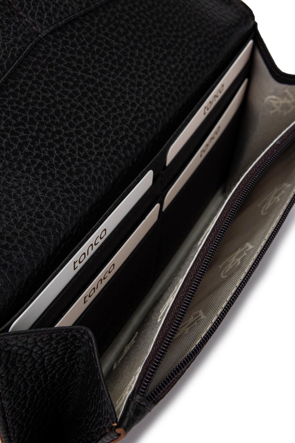 Tamer Tanca Kadın Hakiki Deri Taba Cüzdan Cuzdan