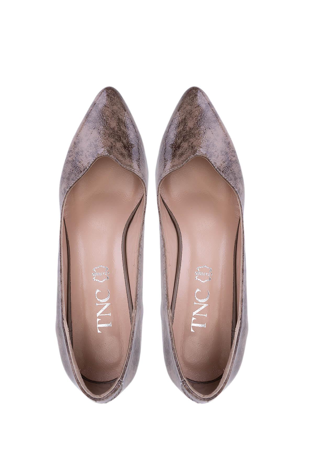 Tamer Tanca Kadın Hakiki Deri Vizon Topuklu & Stiletto Ayakkabı