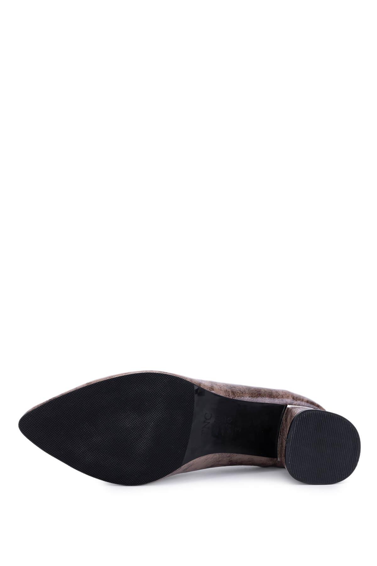 Tamer Tanca Kadın Hakiki Deri Vizon Topuklu & Stiletto Ayakkabı