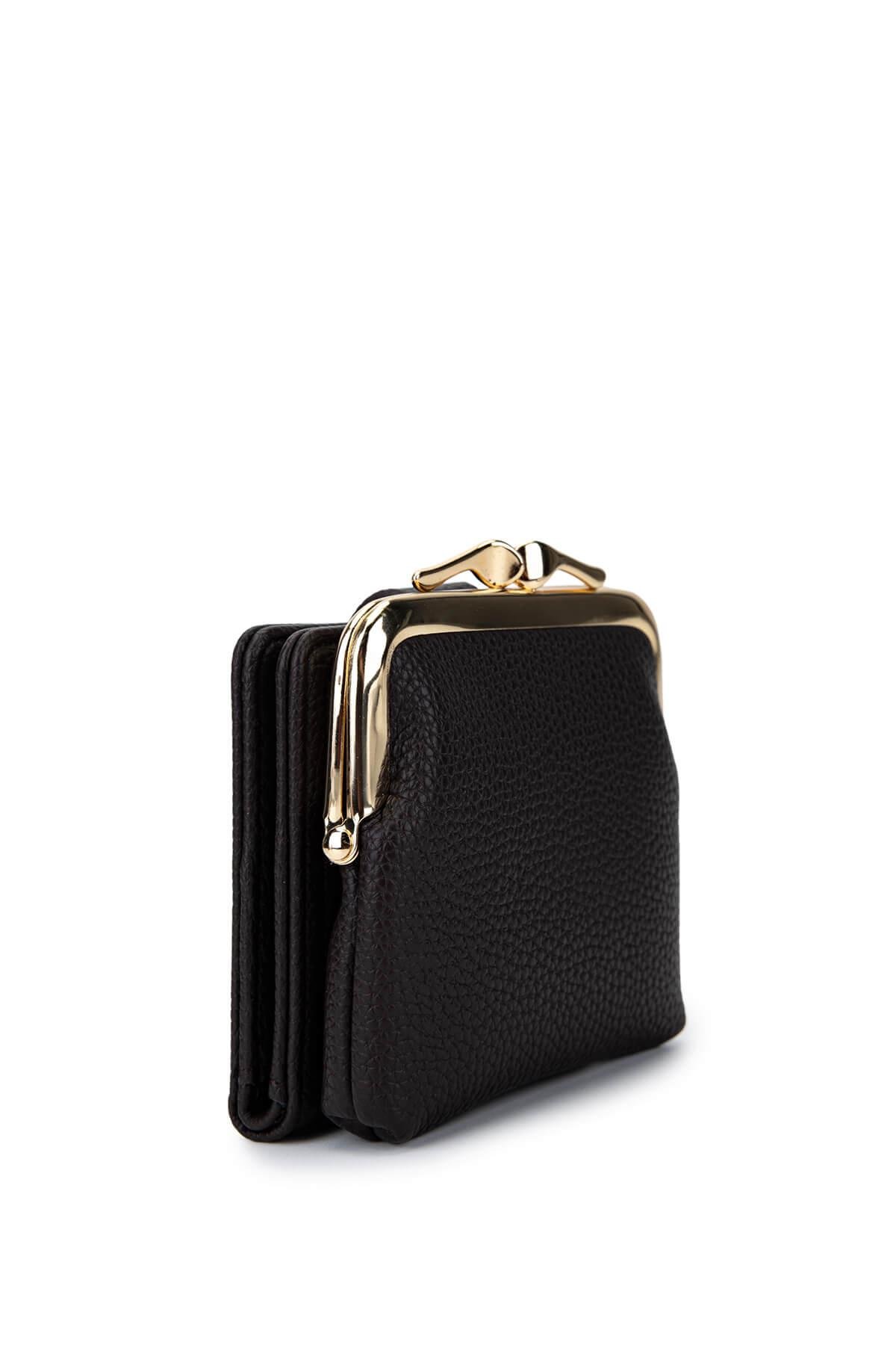 Tamer Tanca Kadın Suni Deri Kahverengi Cüzdan