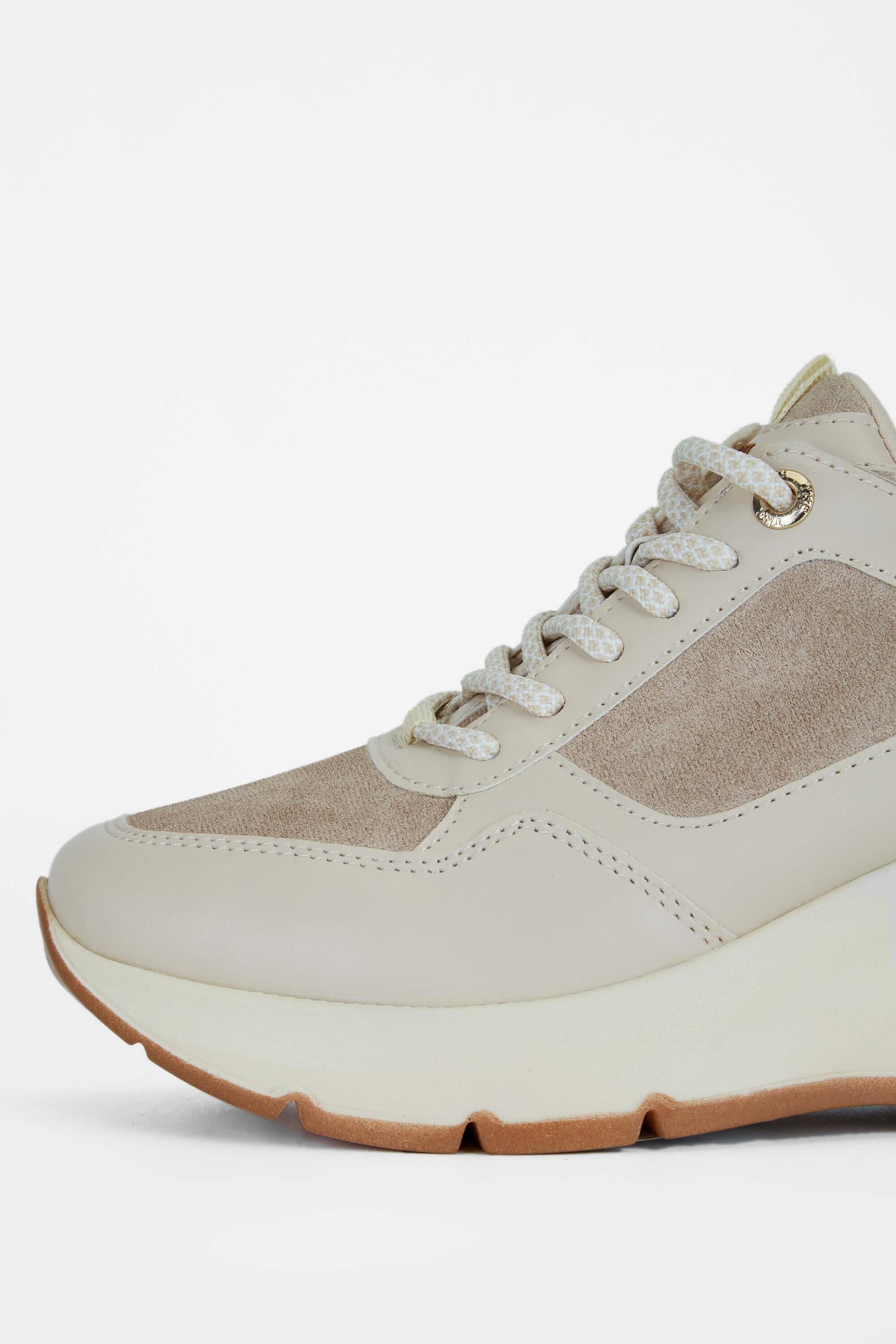 Tamer Tanca Kadın Vegan Bej Sneakers & Spor Ayakkabı