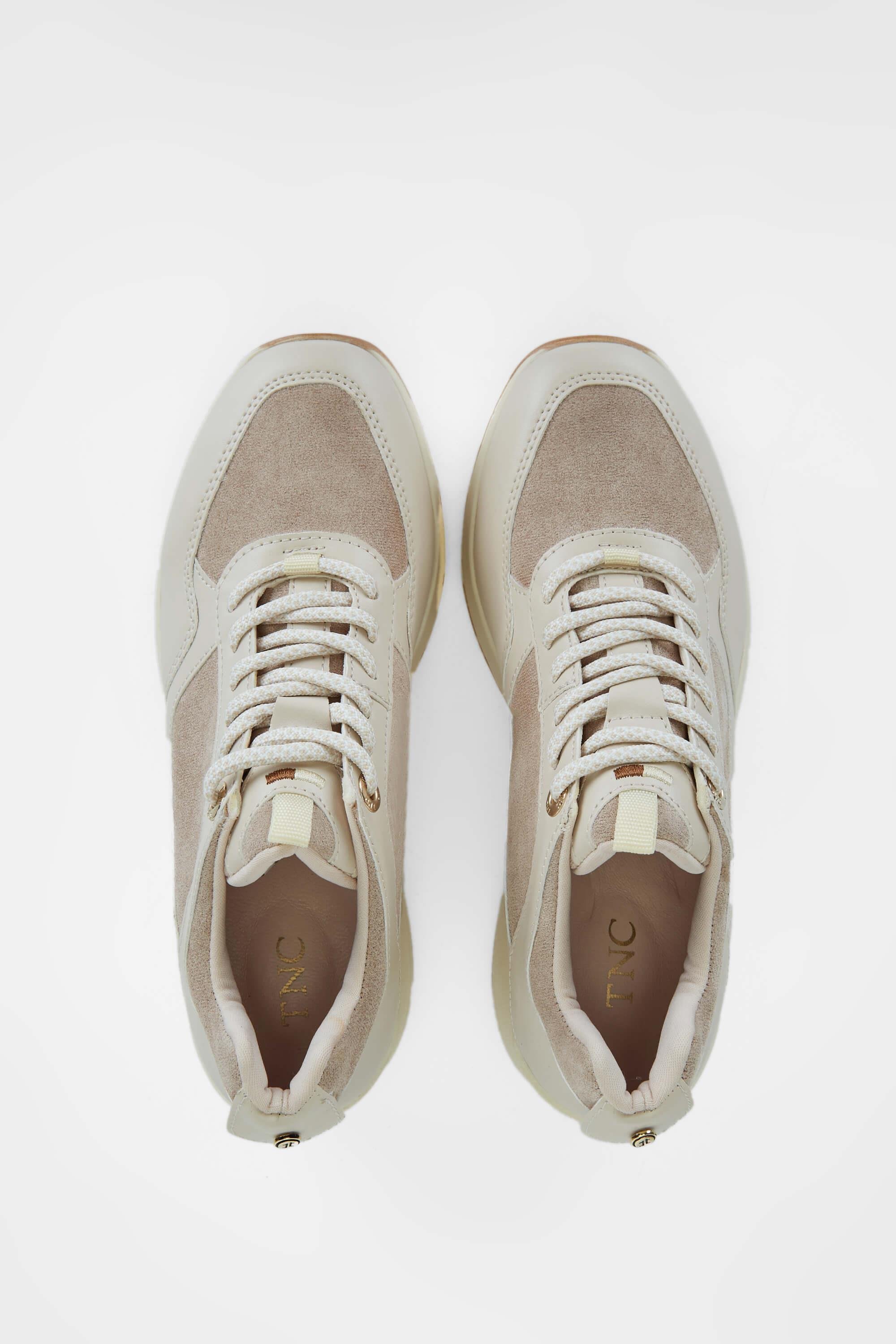 Tamer Tanca Kadın Vegan Bej Sneakers & Spor Ayakkabı