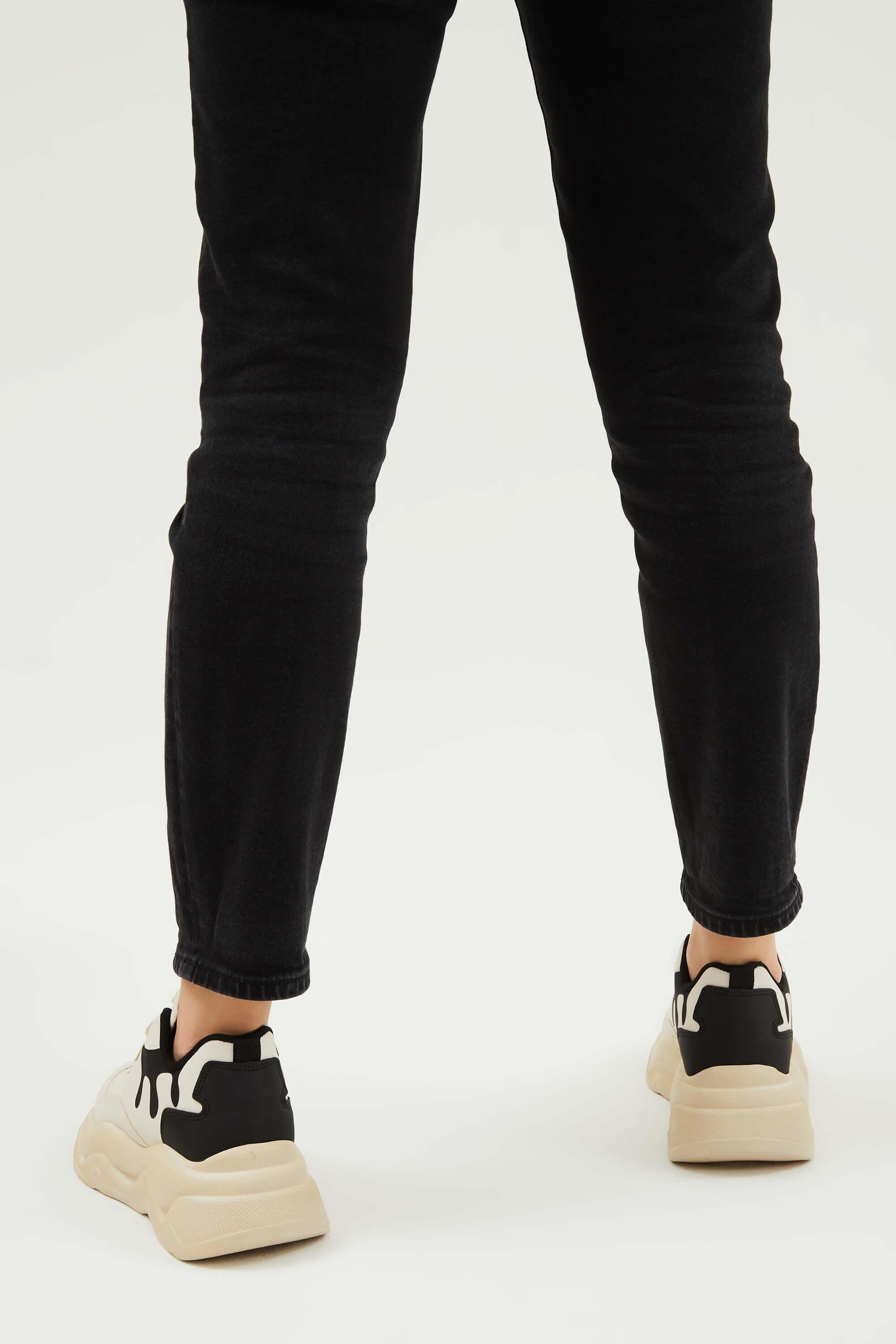 Tamer Tanca Kadın Vegan Bej/Siyah Sneakers & Spor Ayakkabı